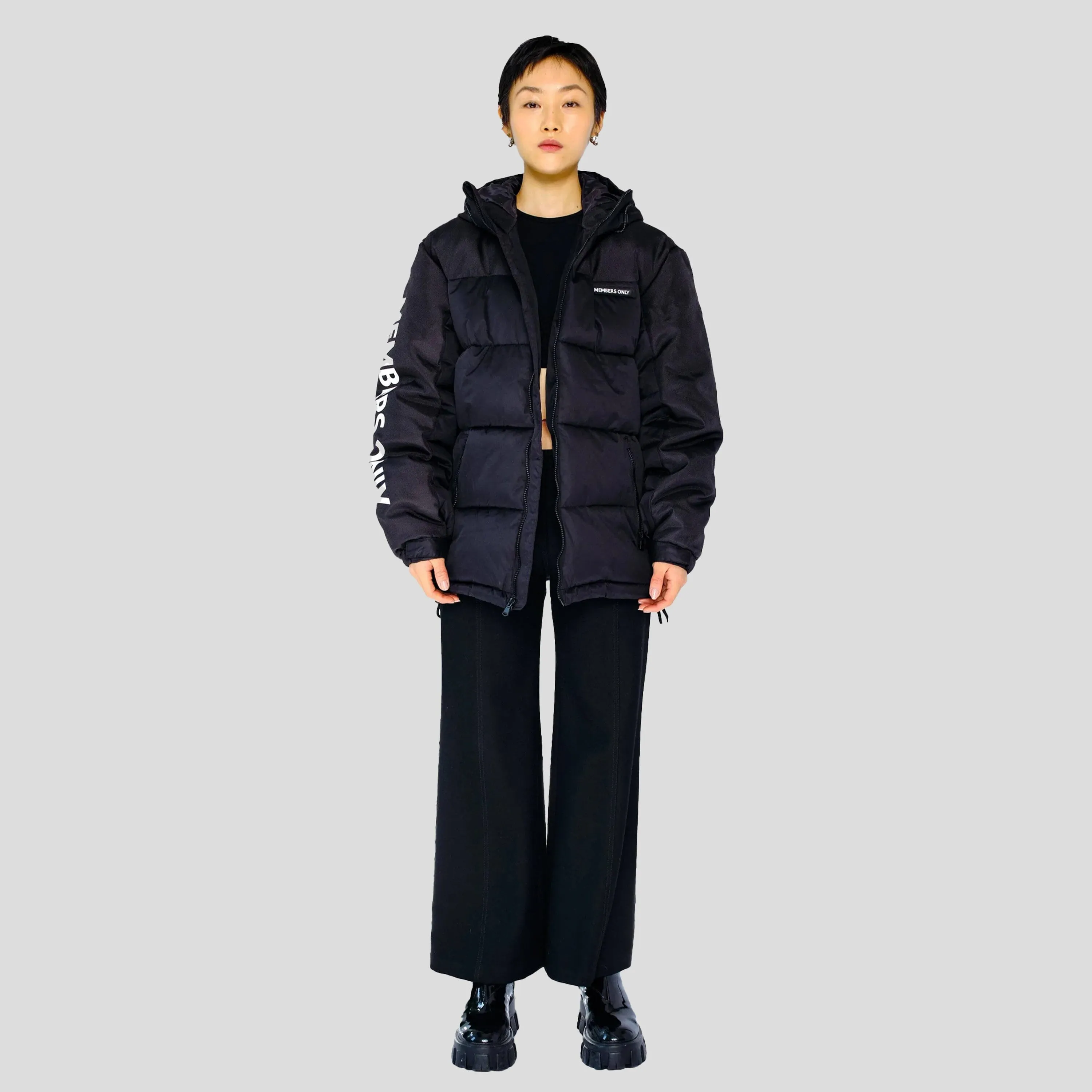 Women's Oversized Puffer Jacket - FINAL SALE sold by Members Only product image thumbnail 4