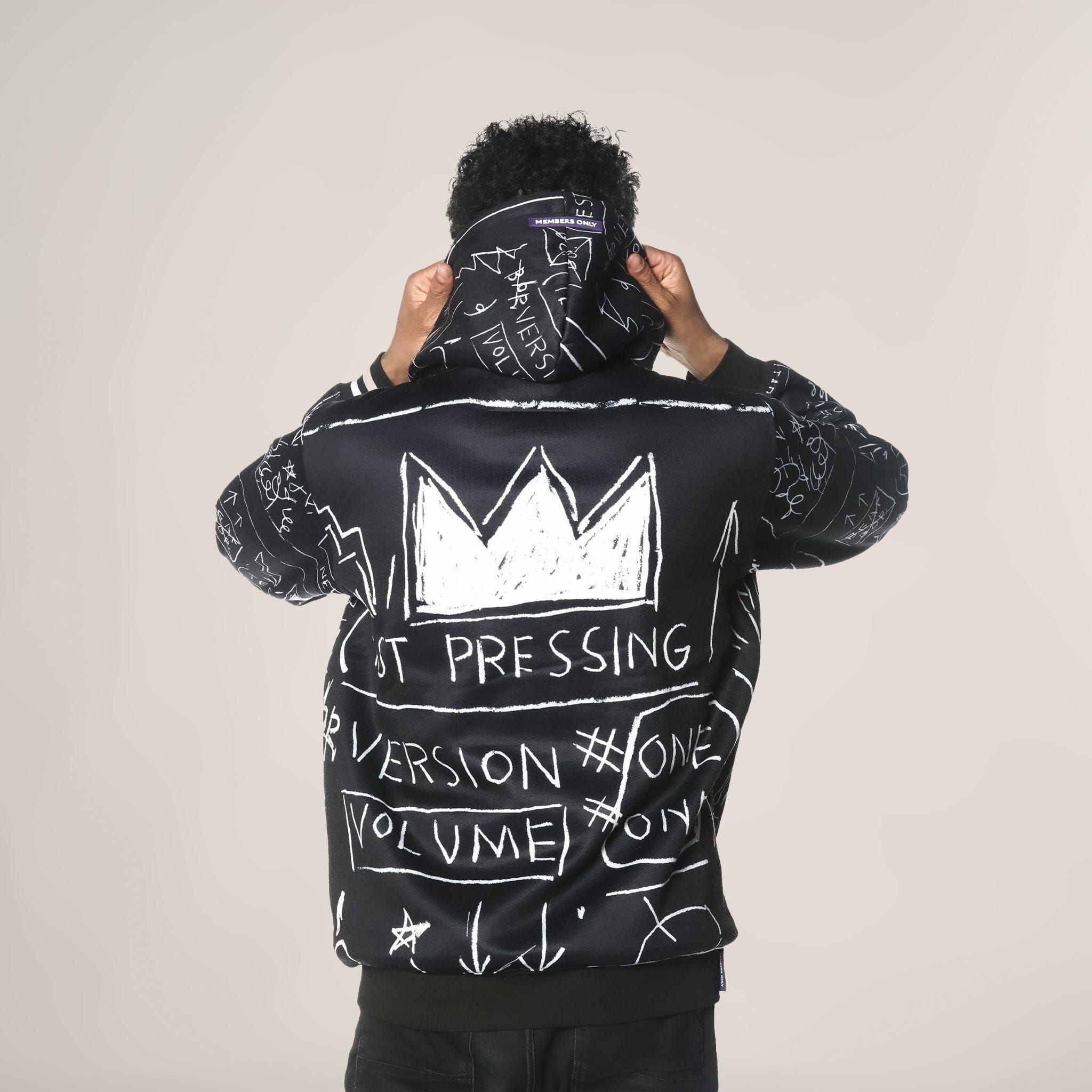 Men's Basquiat X Members Only Hoodie Jacket - FINAL SALE sold by Members Only product image thumbnail 5