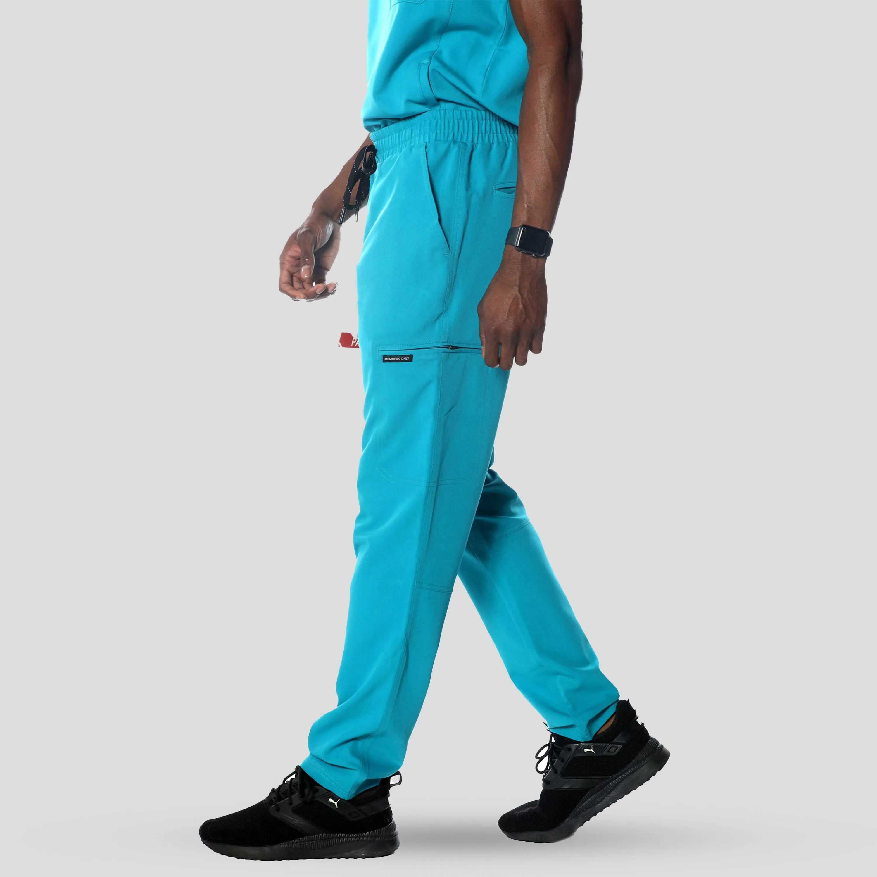 Hampton Open Bottom Scrub Pants sold by Members Only product image thumbnail 3