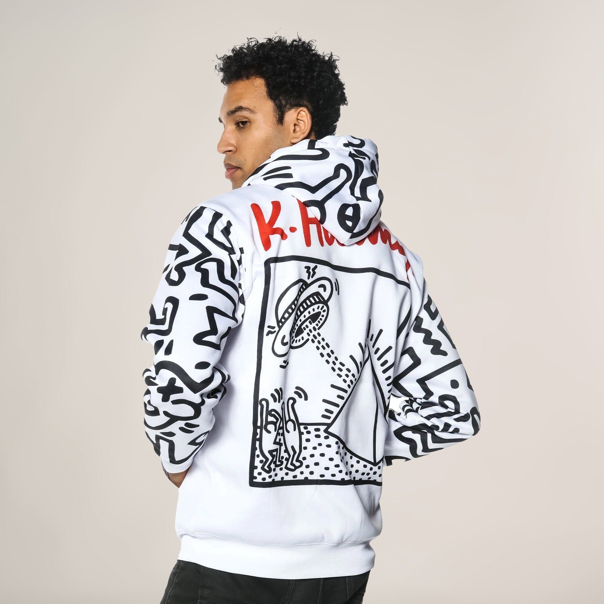 Men's Keith Haring X Members Only Hoodie Jacket - FINAL SALE sold by Members Only product image thumbnail 2