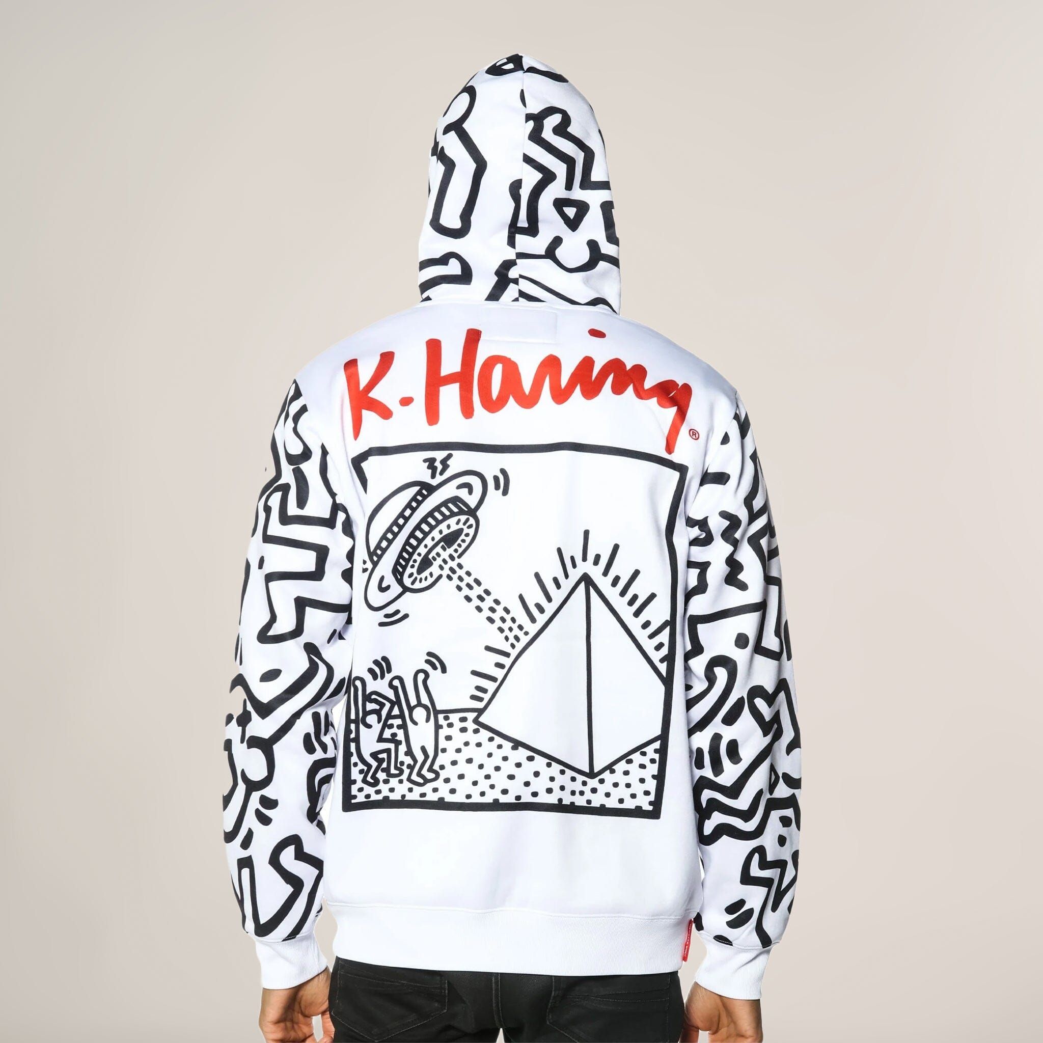 Men's Keith Haring X Members Only Hoodie Jacket - FINAL SALE sold by Members Only product image thumbnail 4