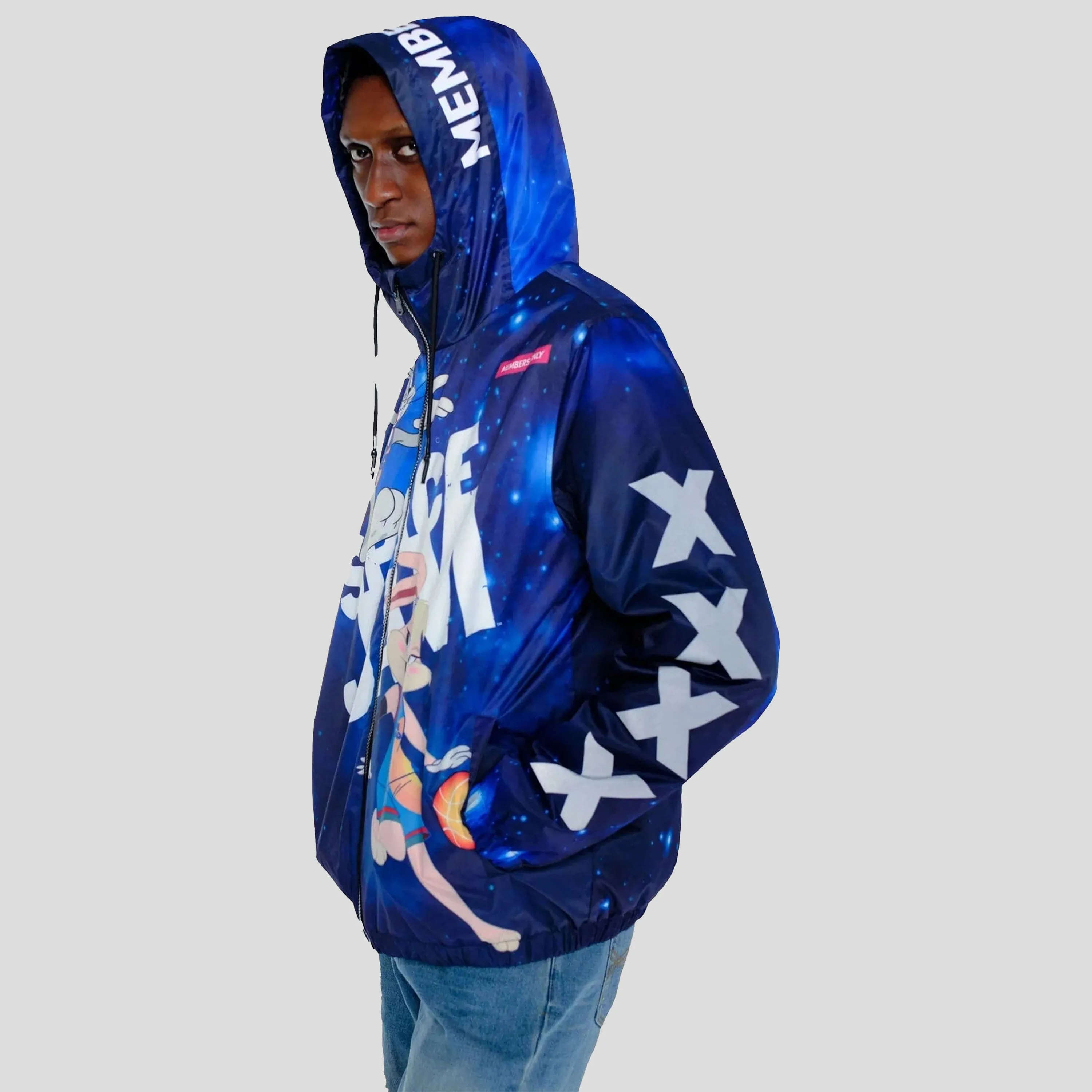 Men's Space Jam Galaxy Midweight Jacket - FINAL SALE sold by Members Only product image thumbnail 3