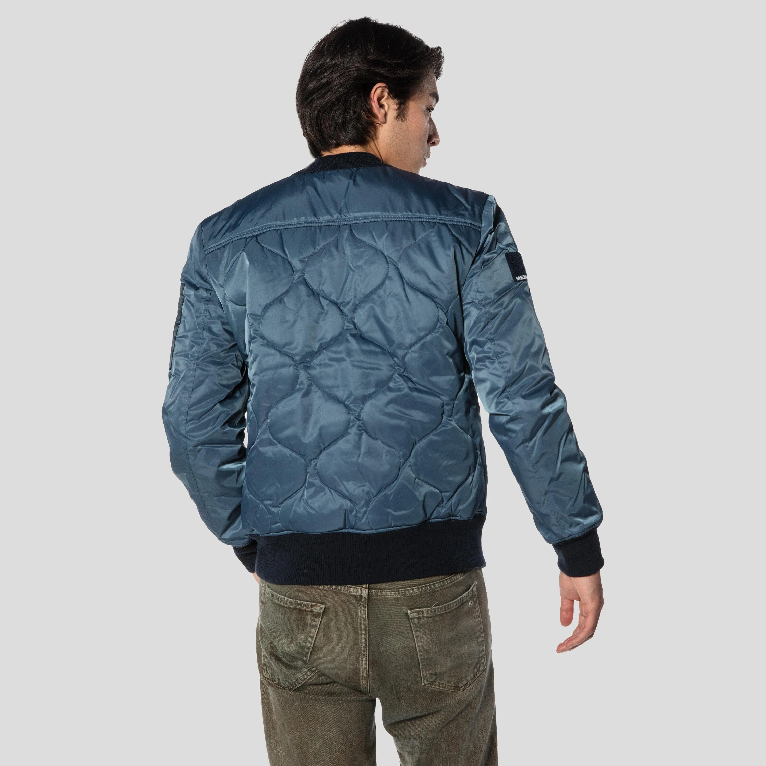 Men's Oval Quilt Bomber Jacket - FINAL SALE sold by Members Only product image thumbnail 5