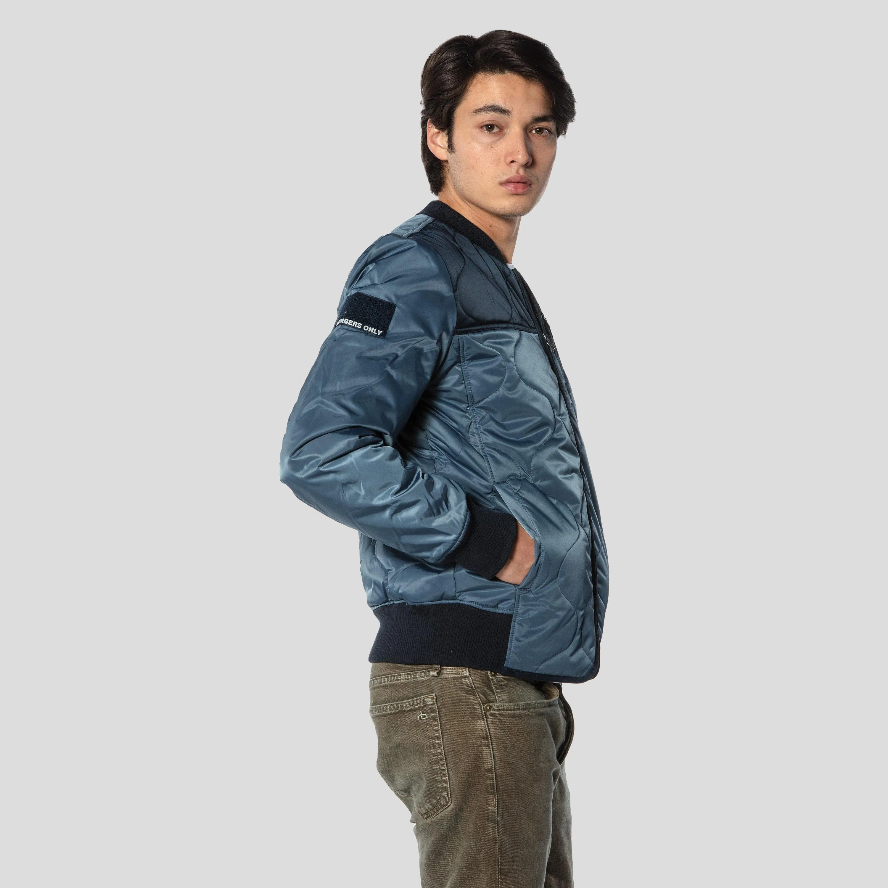 Men's Oval Quilt Bomber Jacket - FINAL SALE sold by Members Only product image thumbnail 4