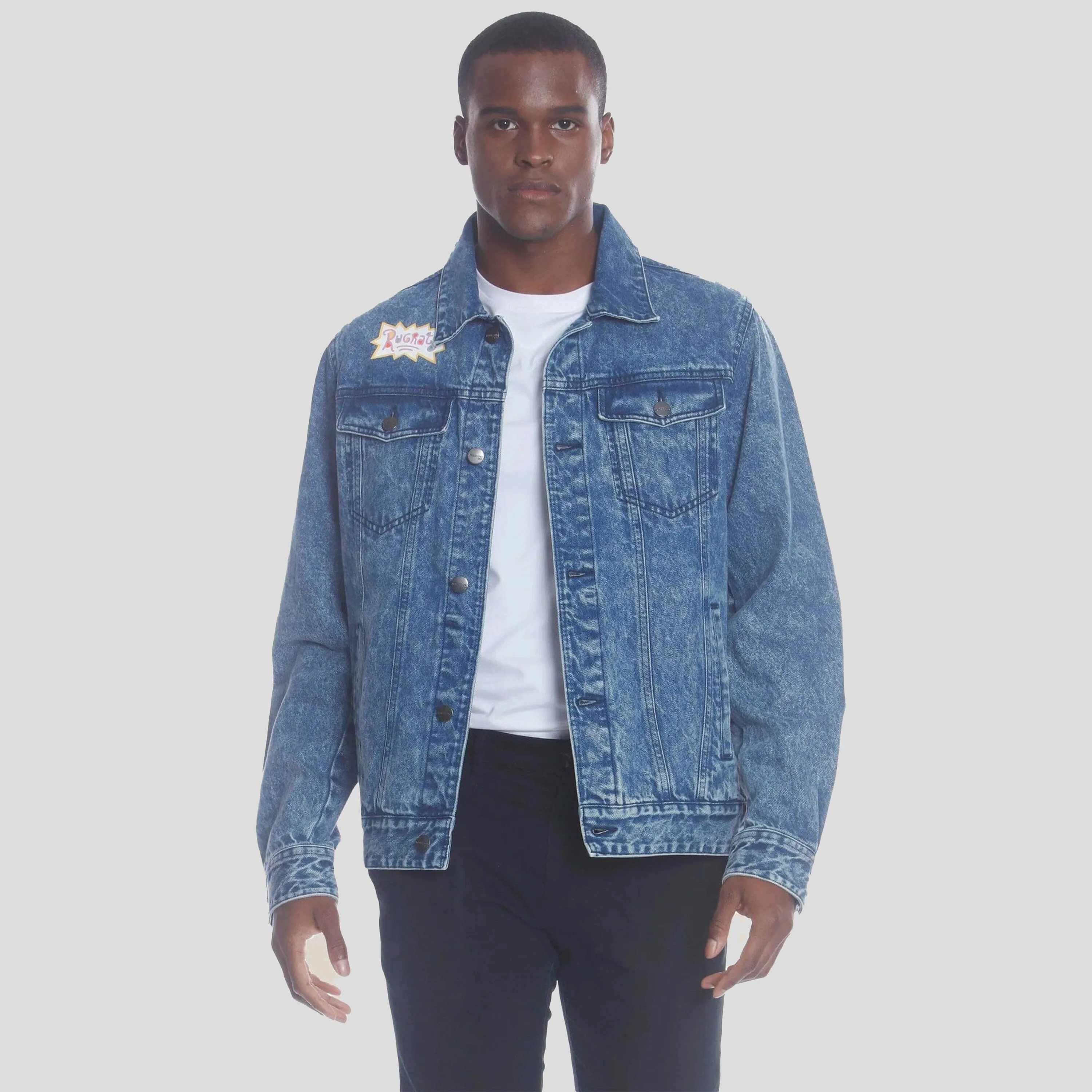 Men's Chucky Placement Nickelodeon Denim Jacket - FINAL SALE sold by Members Only product image thumbnail 2