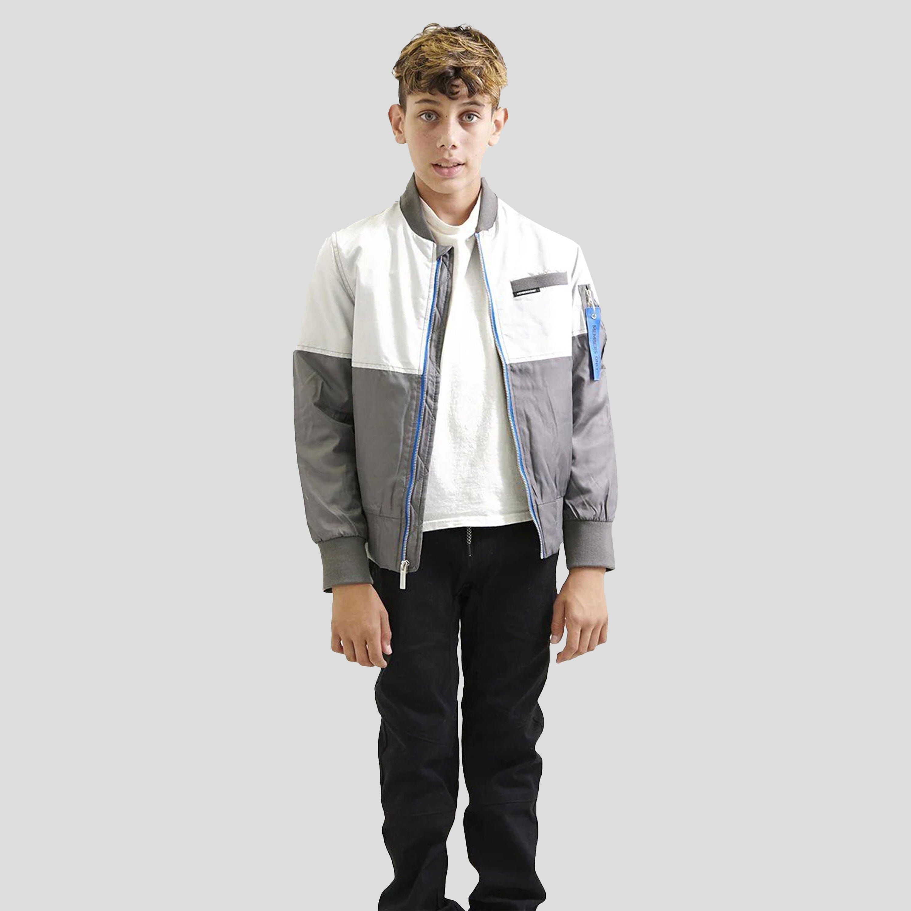 Boy's Flight Satin Two Tone Bomber Jacket - FINAL SALE sold by Members Only product image thumbnail 5