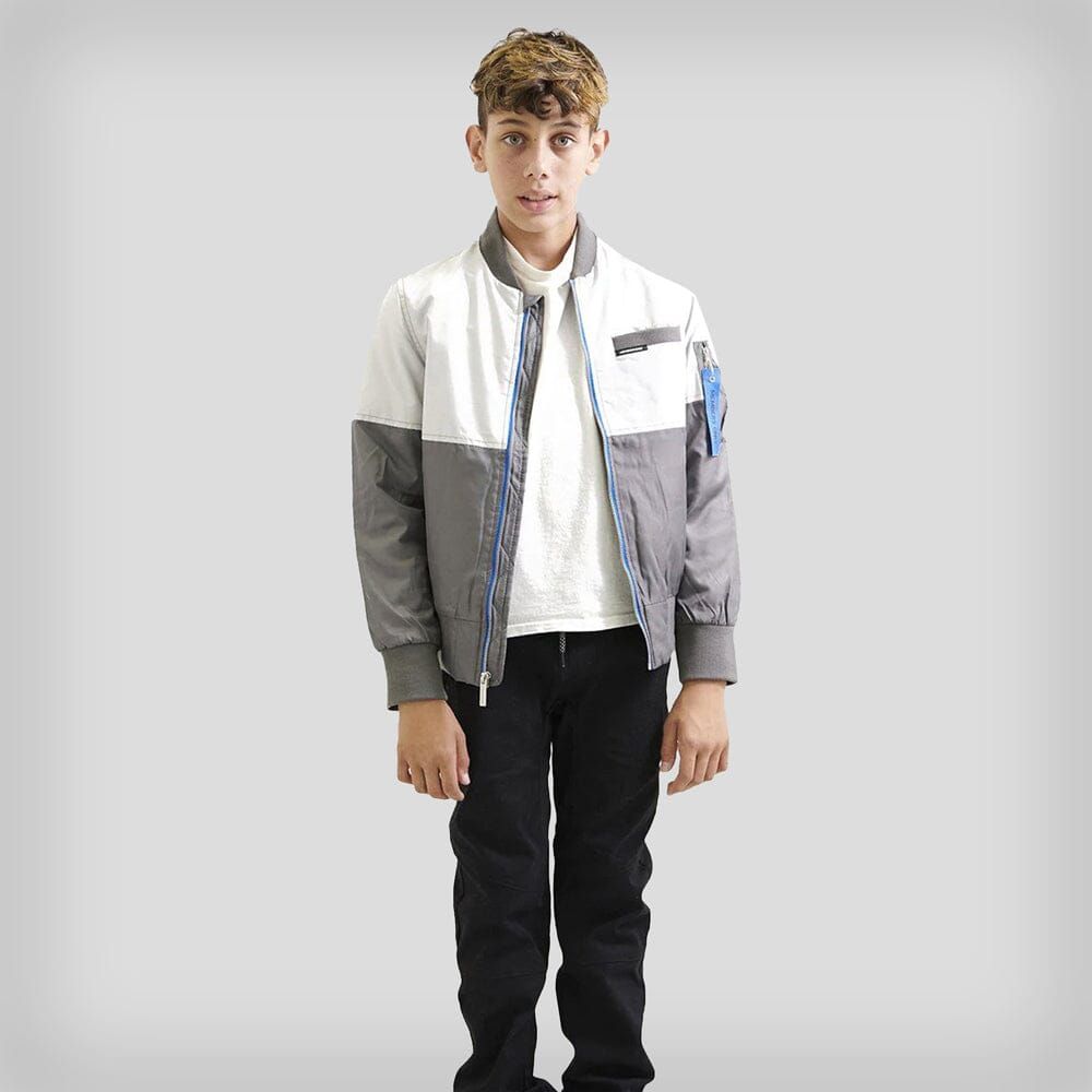 Boy's Flight Satin Two Tone Bomber Jacket - FINAL SALE sold by Members Only product image thumbnail 4