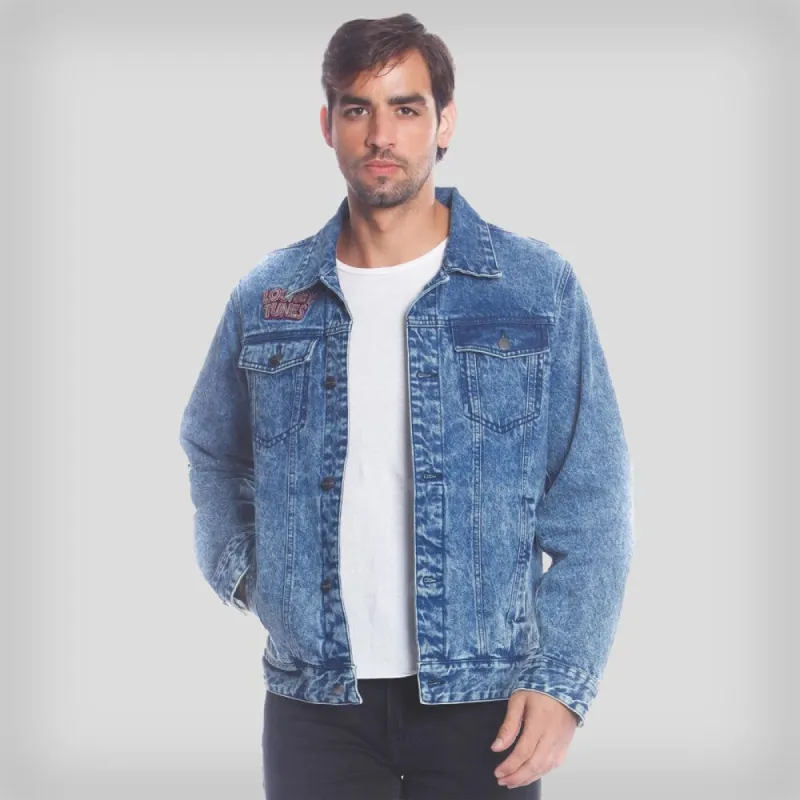 Men's Denim Looney Tunes Bugs Placement Jacket - FINAL SALE sold by Members Only