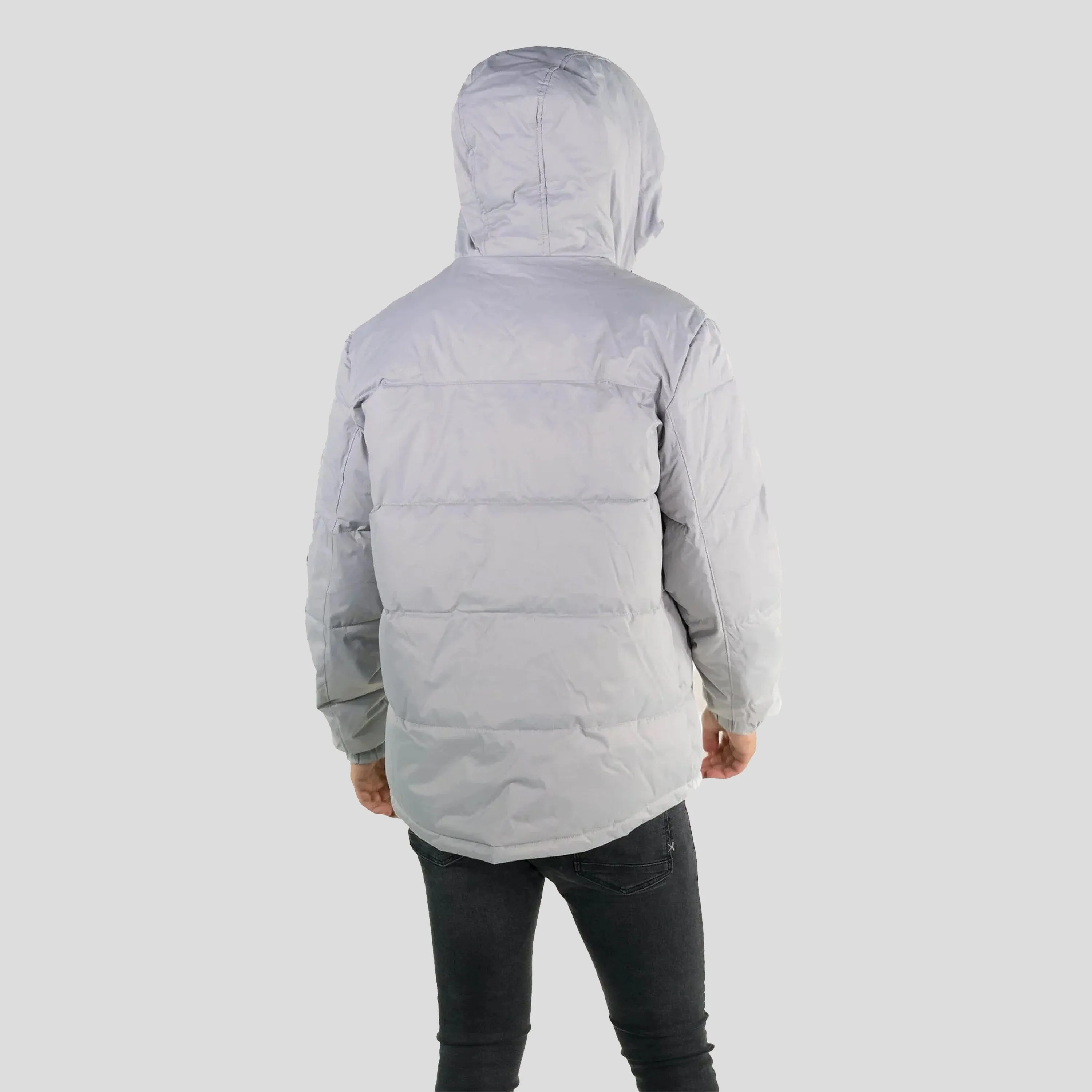 Mens Twill Block Puffer Jacket - FINAL SALE sold by Members Only product image thumbnail 4