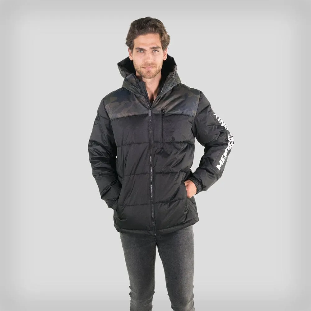 Mens Twill Block Puffer Jacket - FINAL SALE sold by Members Only product image thumbnail 5