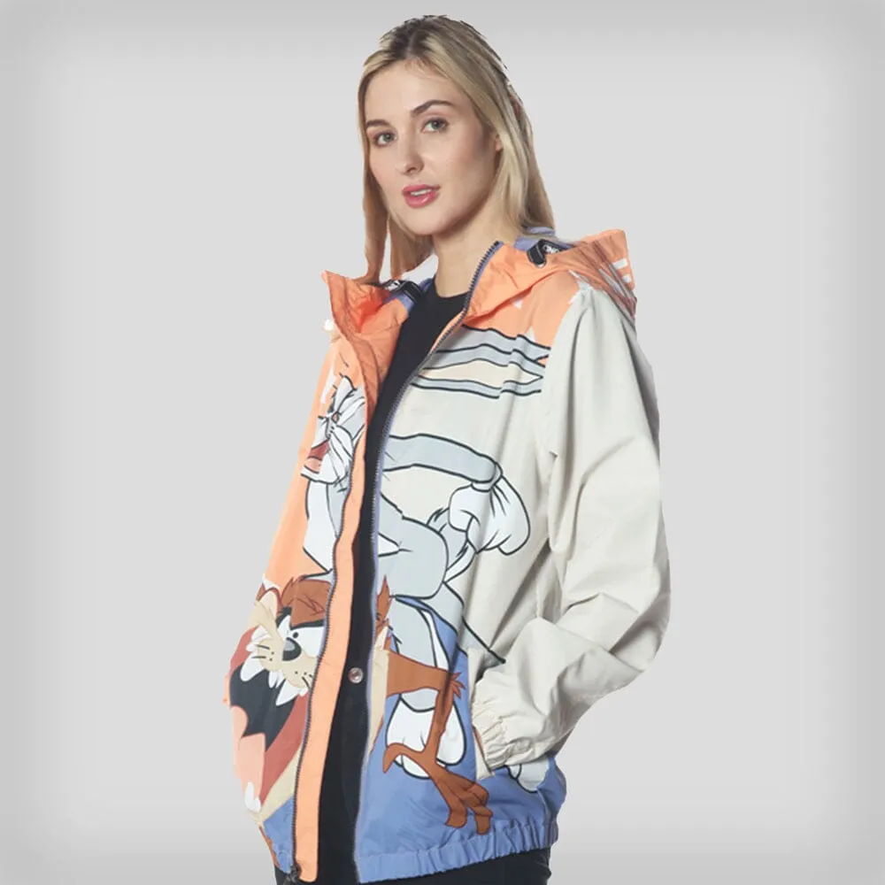 Women's Big Bugs Windbreaker Oversized Jacket - FINAL SALE sold by Members Only