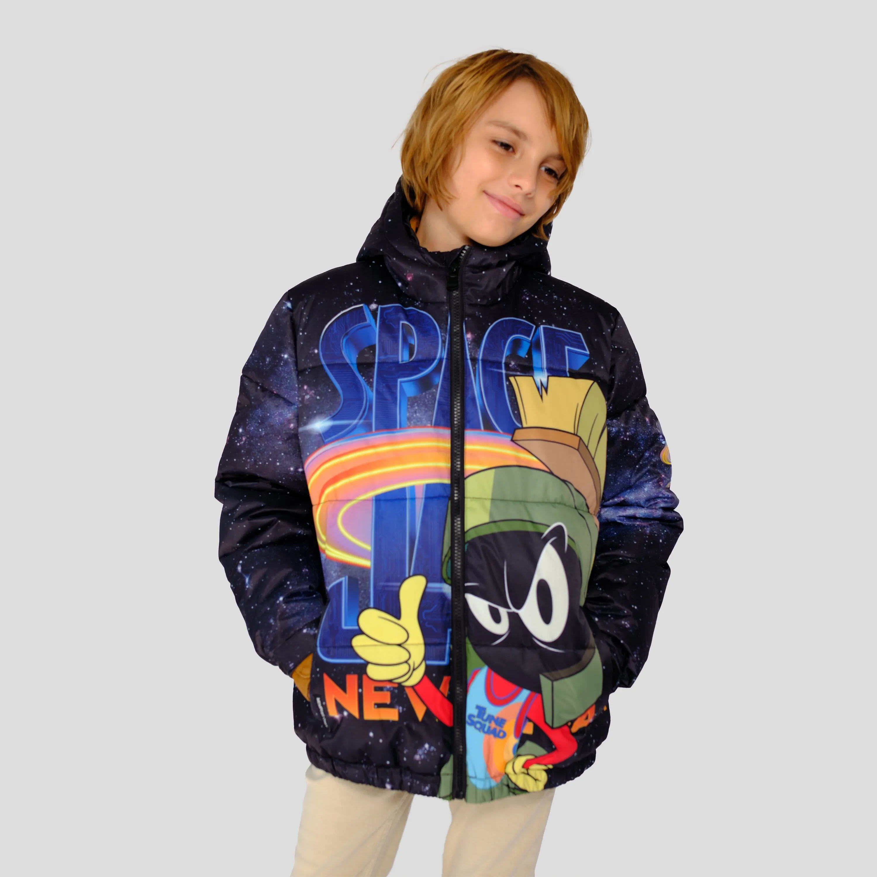 Boy's Space Jam Puffer Jacket - FINAL SALE sold by Members Only product image thumbnail 4