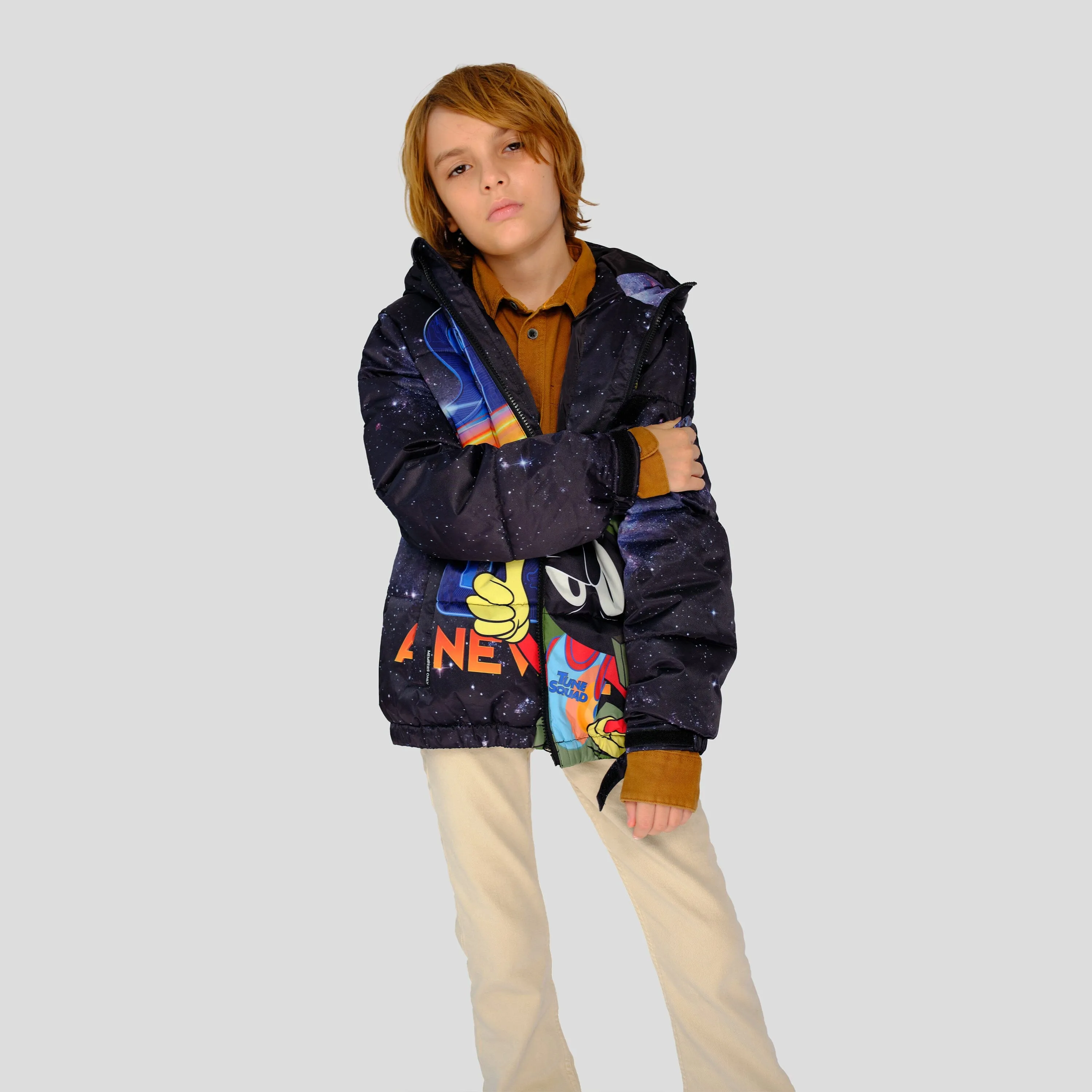 Boy's Space Jam Puffer Jacket - FINAL SALE sold by Members Only product image thumbnail 5