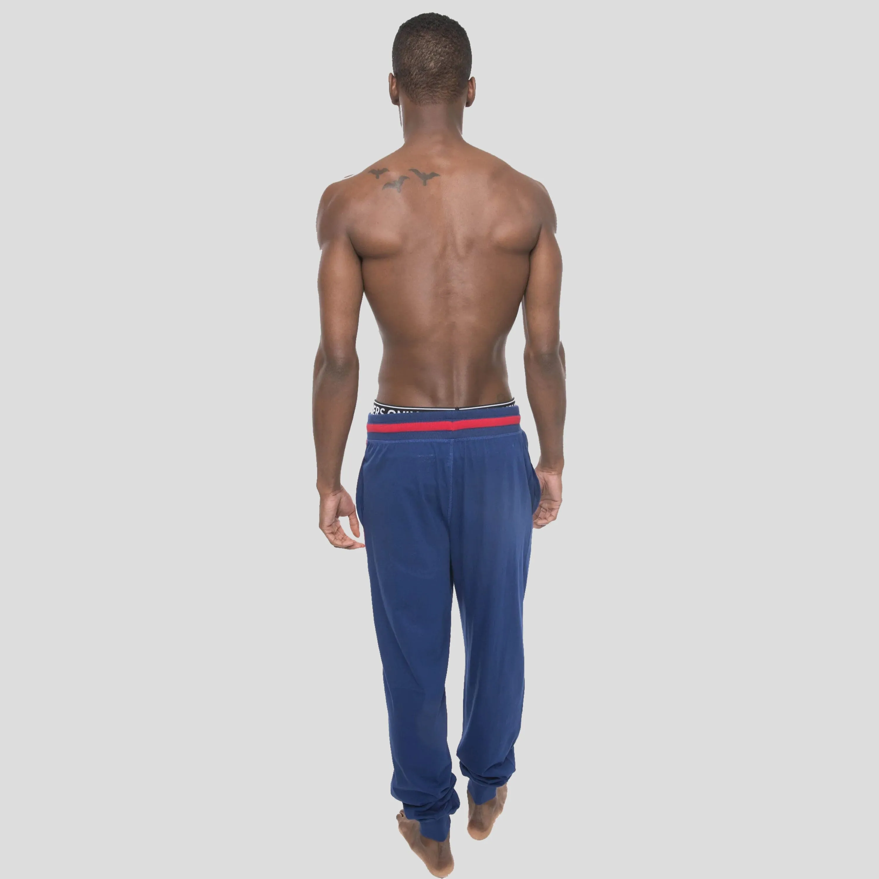 Men's Logo Leg Jersey Sleep Jogger - Royal - FINAL SALE sold by Members Only product image thumbnail 3