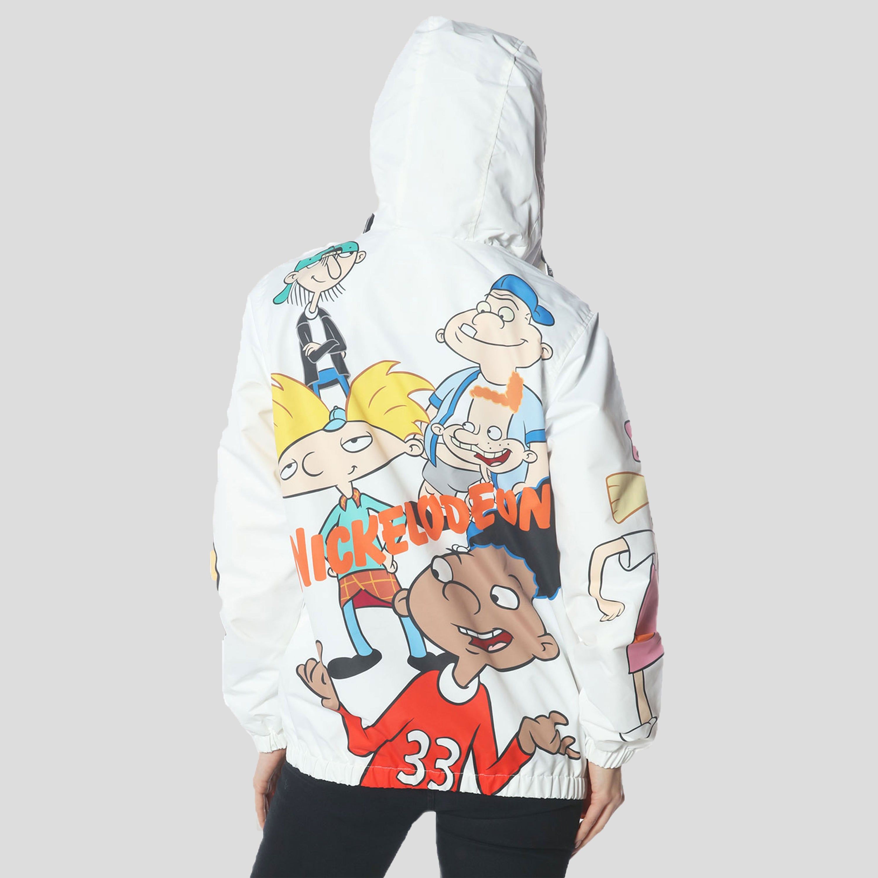 Women's Hey Arnold Windbreaker Oversized Jacket - FINAL SALE sold by Members Only product image thumbnail 5