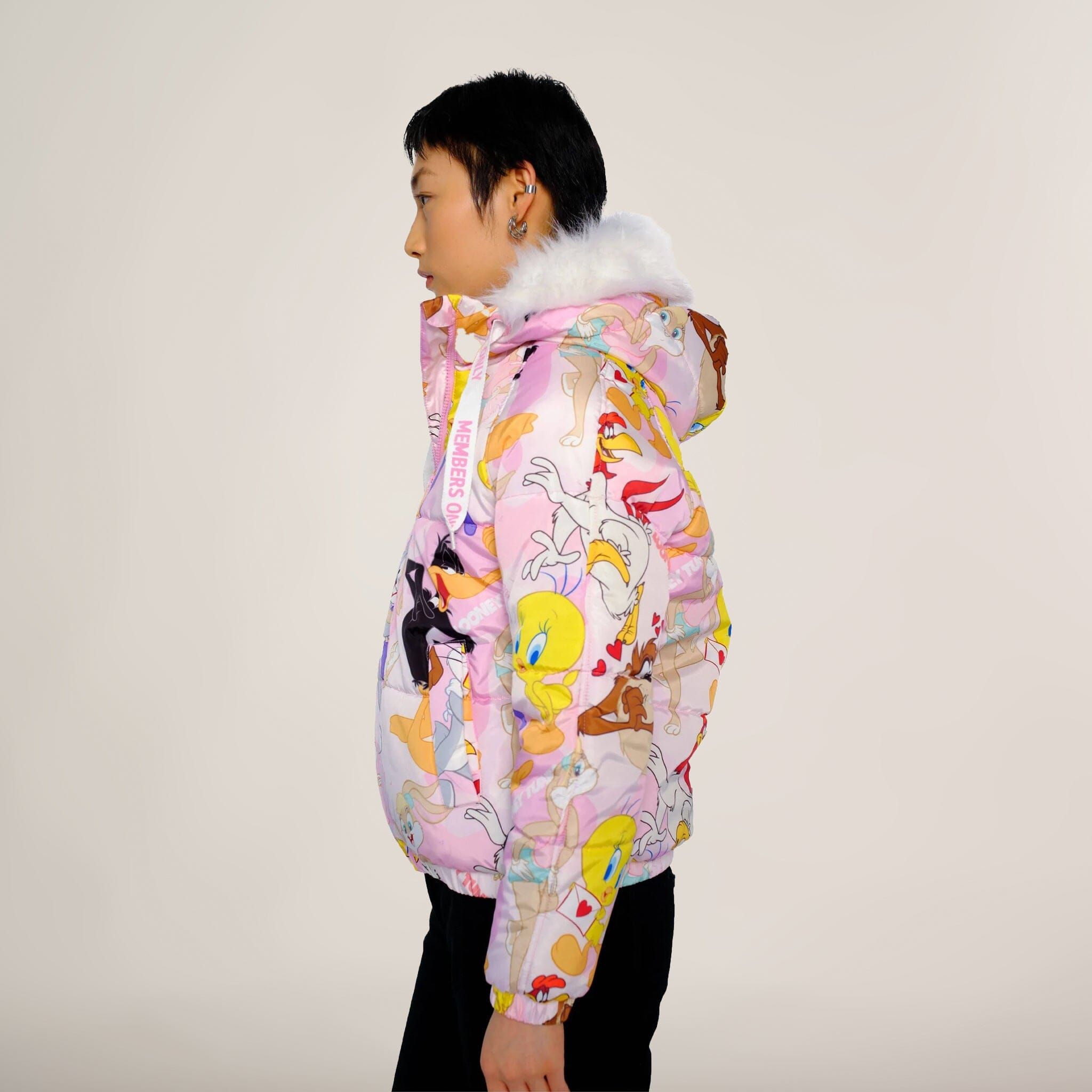 Women's Looney Tunes Snorkel Bomber Jacket - FINAL SALE sold by Members Only product image thumbnail 2