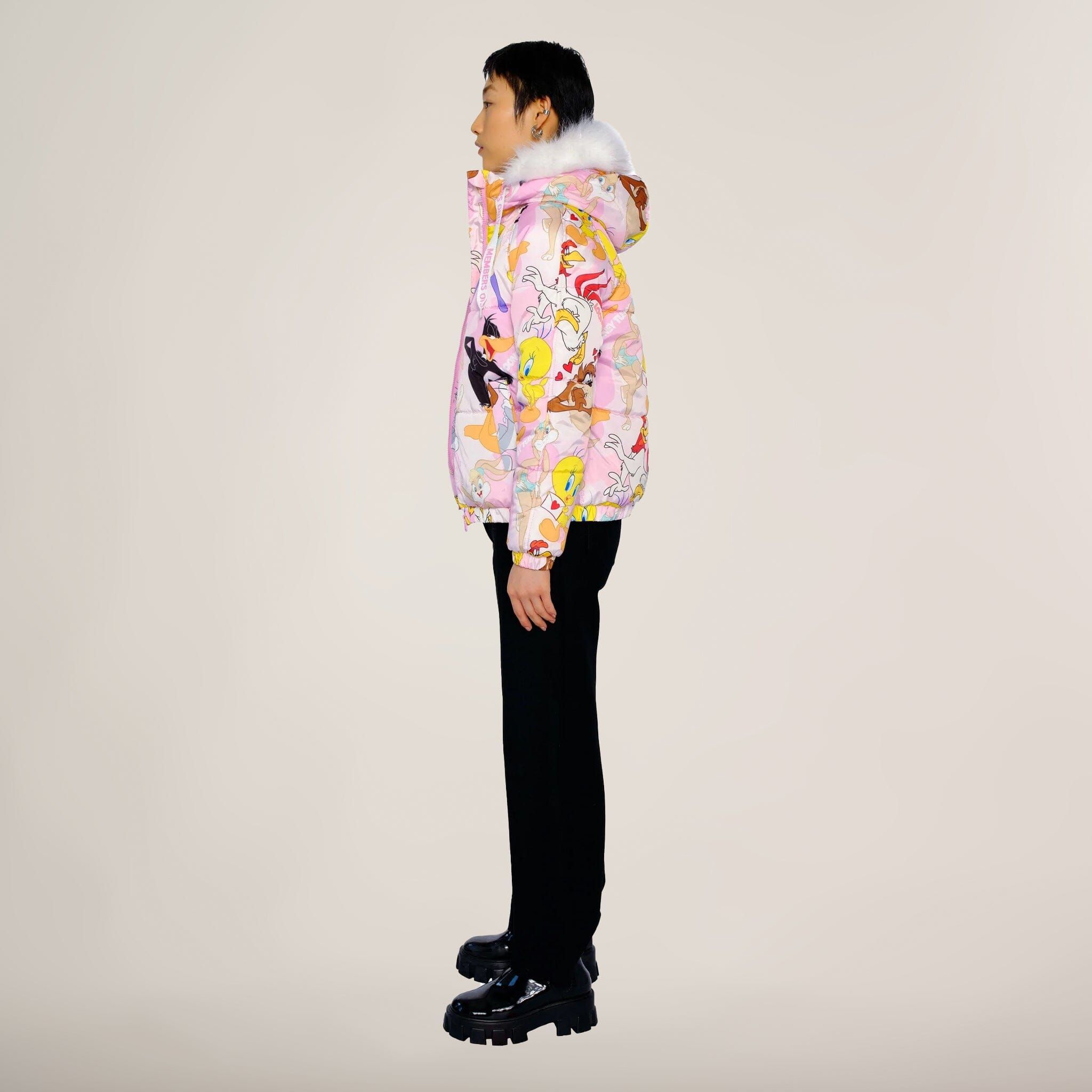 Women's Looney Tunes Snorkel Bomber Jacket - FINAL SALE sold by Members Only product image thumbnail 4