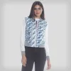Women's Camouflage Baseball Jacket with Nylon Sleeves - FINAL SALE sold by Members Only