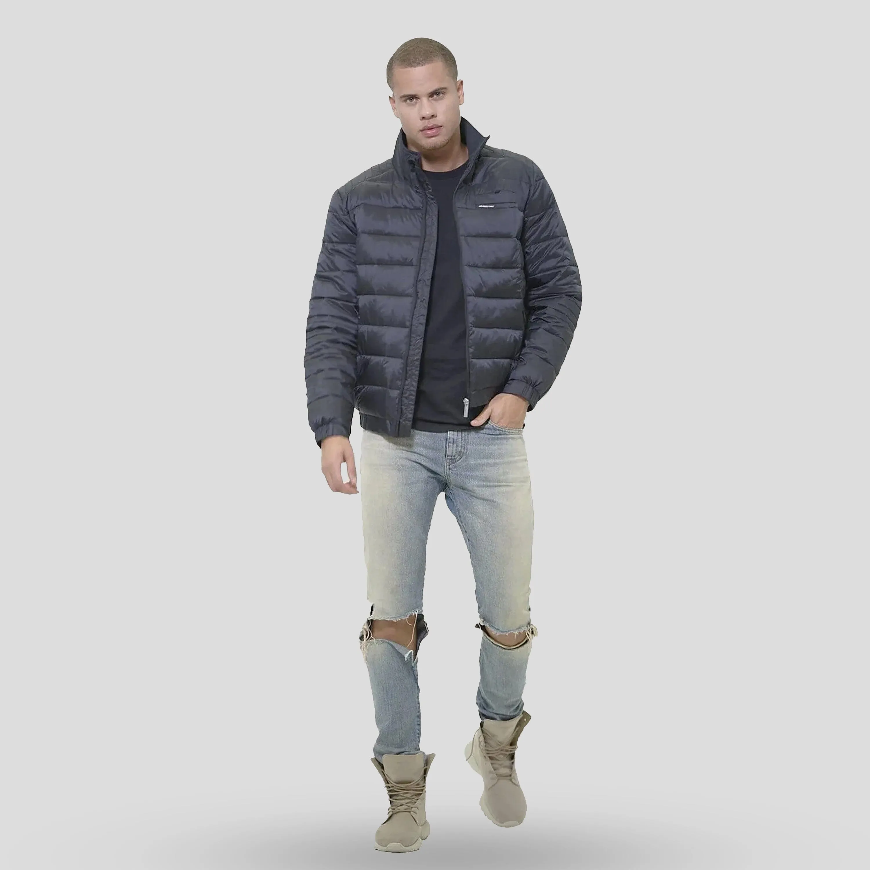 Men's Moto Puffer Jacket - FINAL SALE sold by Members Only product image thumbnail 4