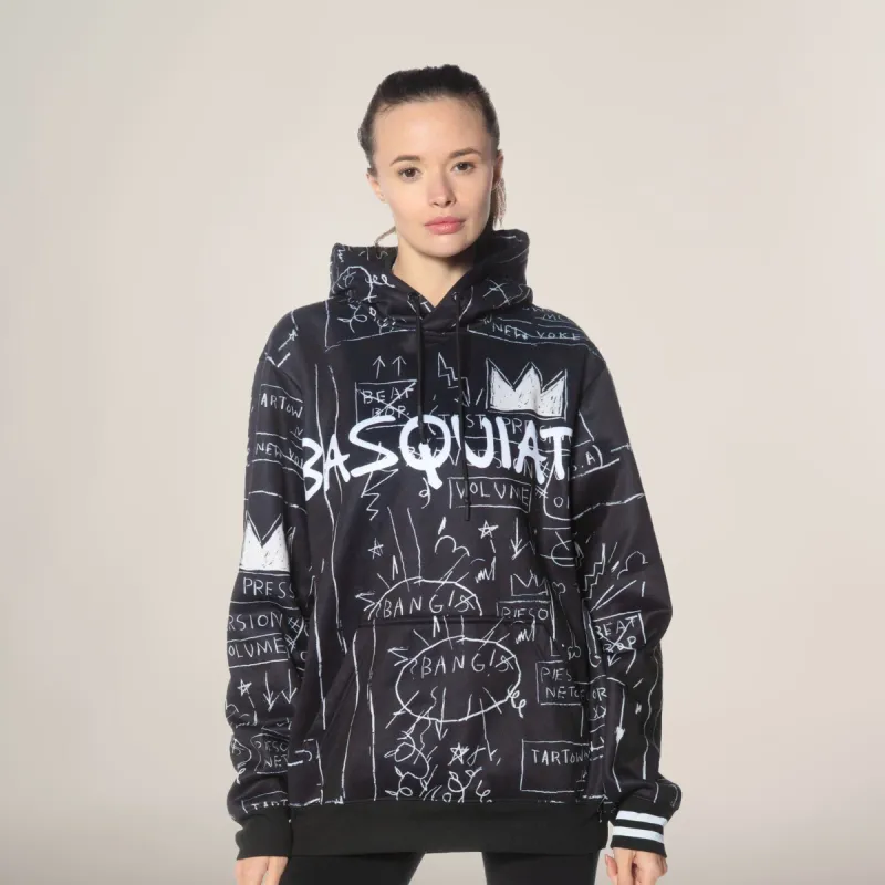 Women's Basquiat X Members Only Hoodie Oversized Jacket - FINAL SALE sold by Members Only