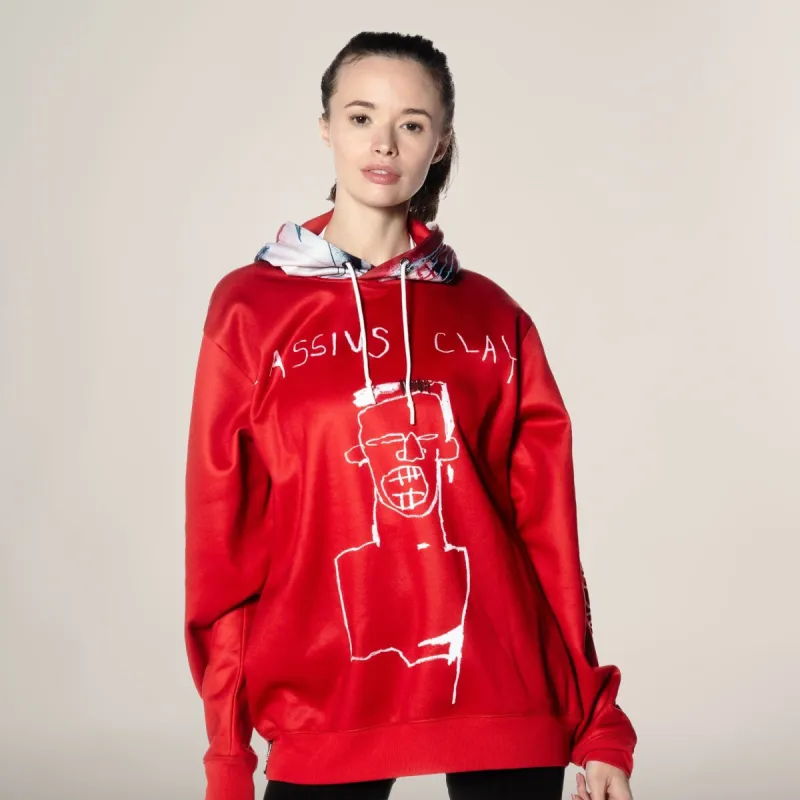 Women's Basquiat X Members Only Hoodie Oversized Jacket - FINAL SALE sold by Members Only