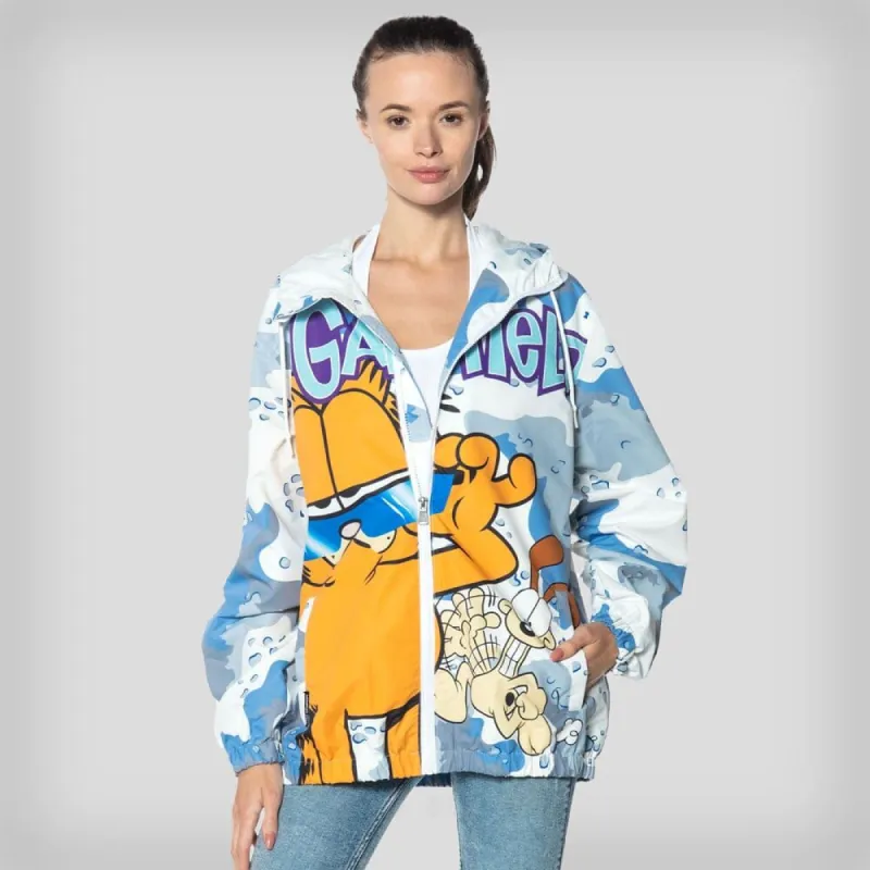 Women's Garfield Windbreaker Oversized Jacket - FINAL SALE sold by Members Only
