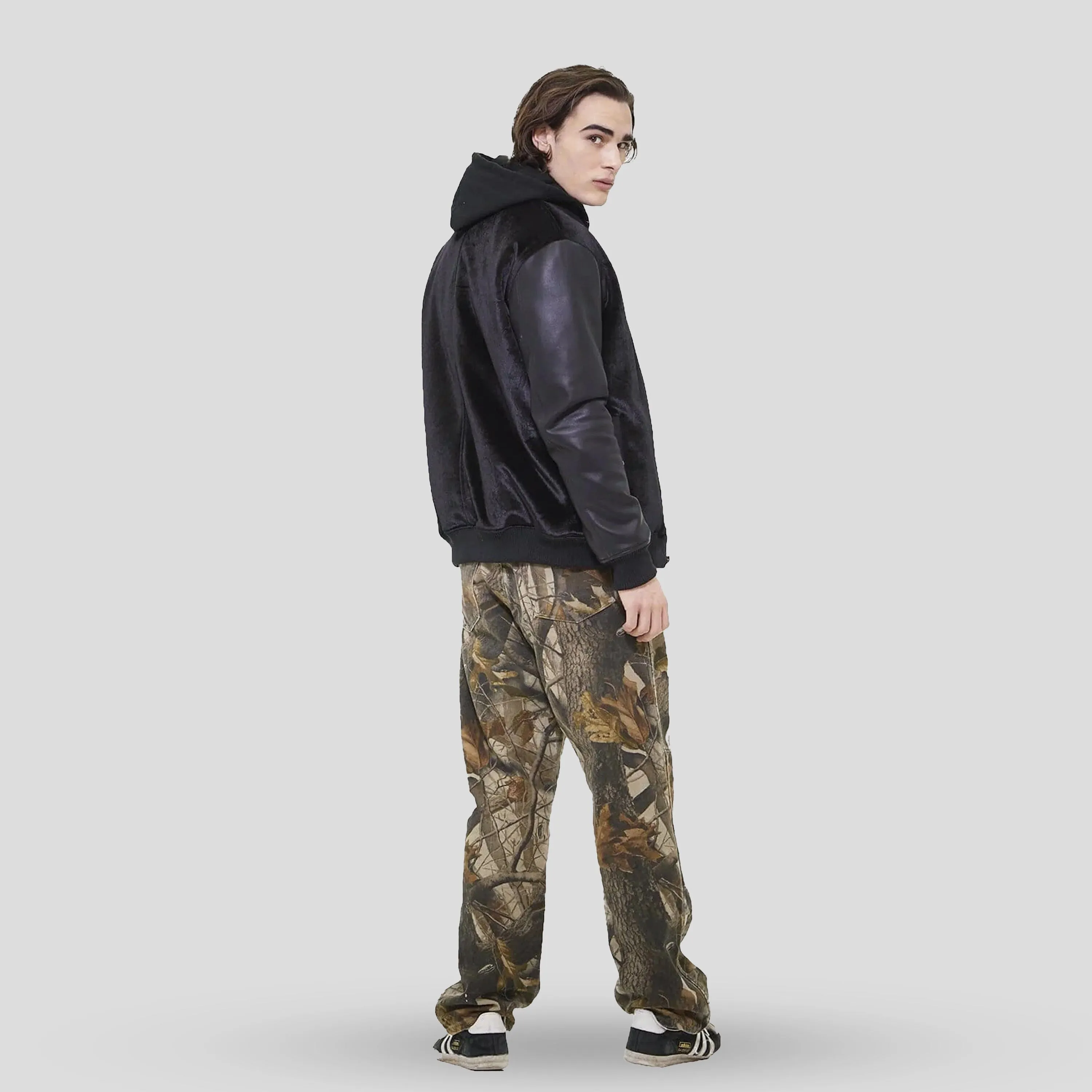 Men's Velvet Bomber Jacket - FINAL SALE sold by Members Only product image thumbnail 5