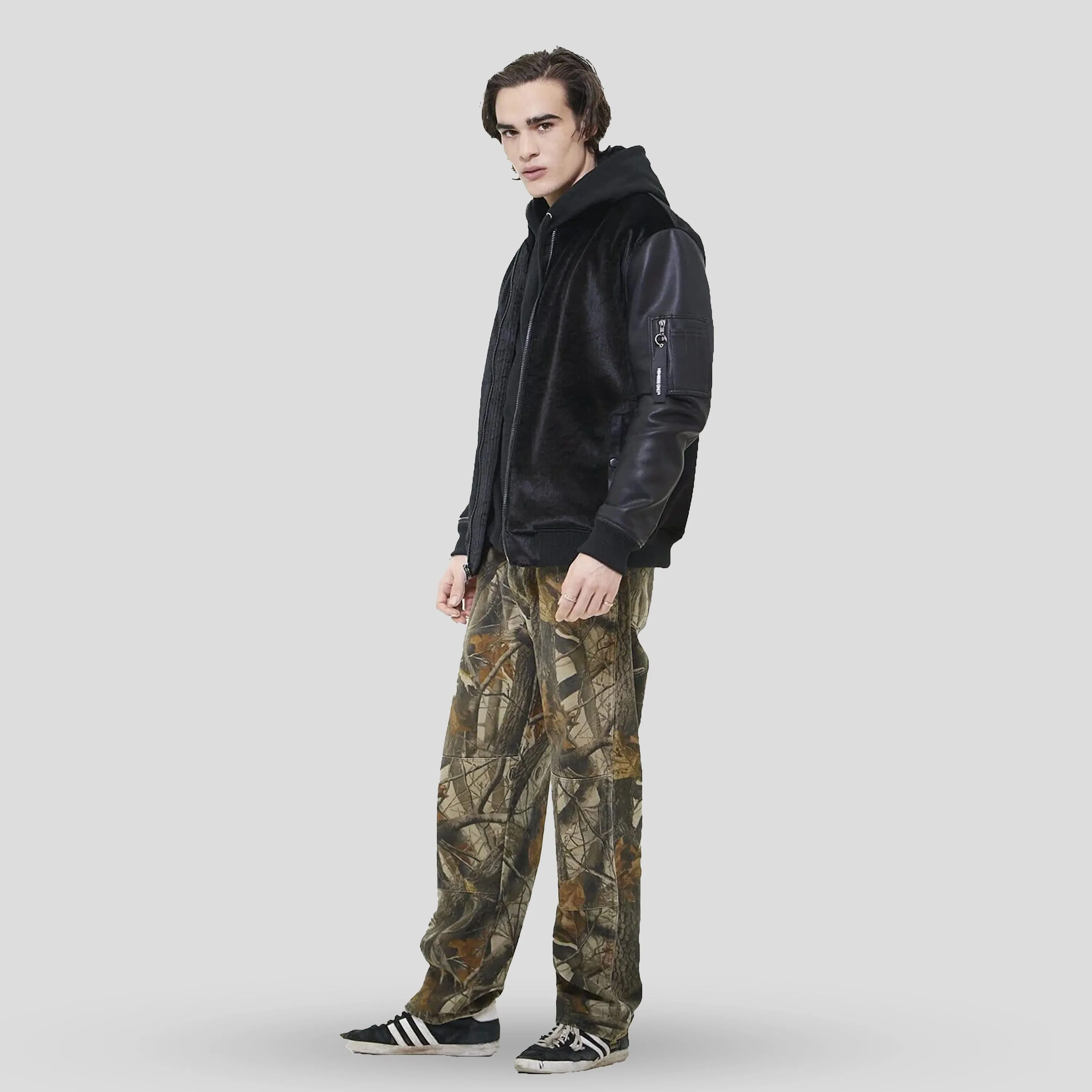 Men's Velvet Bomber Jacket - FINAL SALE sold by Members Only product image thumbnail 3