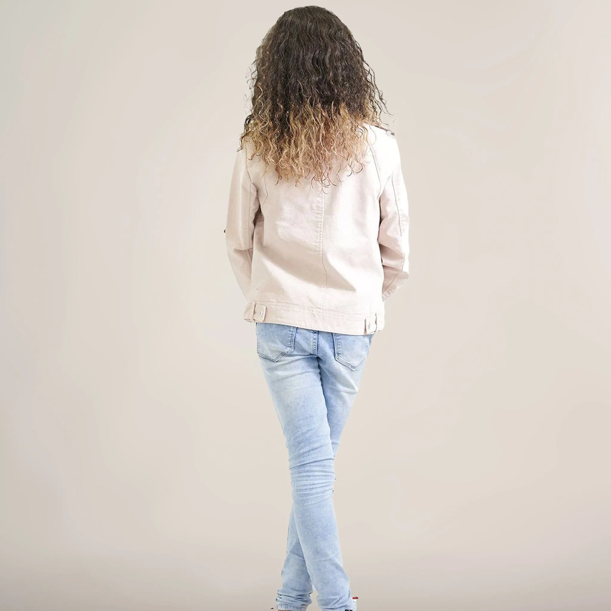 Girl's Iconic Moto Faux Suede Jacket - FINAL SALE sold by Members Only product image thumbnail 4