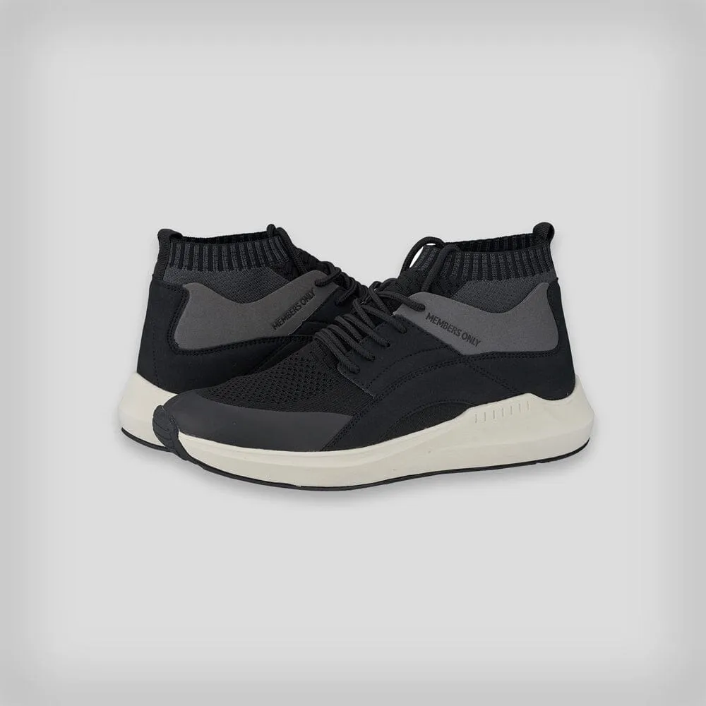 Men's Knit Sock Mesh Fashion Sneaker - FINAL SALE sold by Members Only