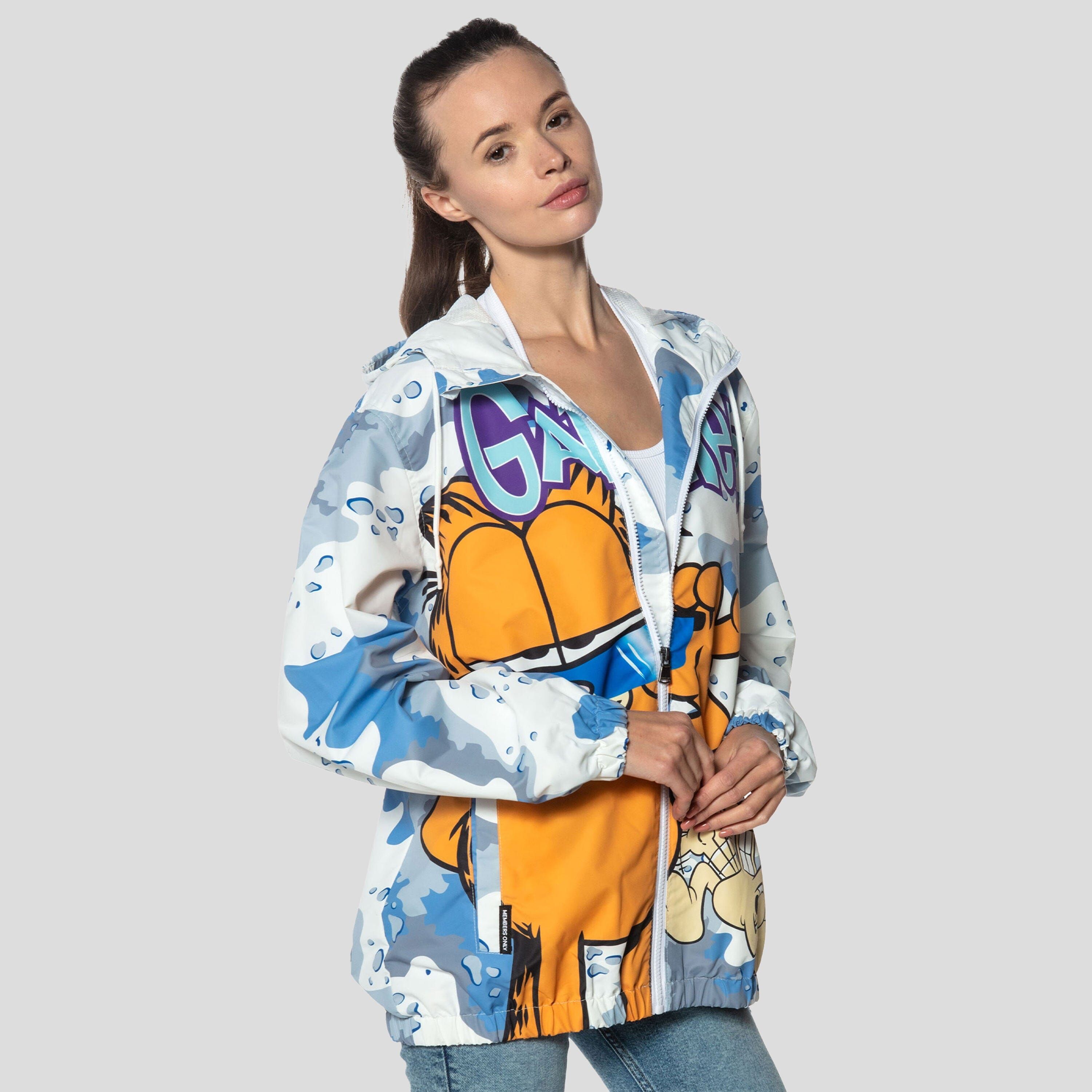 Women's Garfield Windbreaker Oversized Jacket - FINAL SALE sold by Members Only product image thumbnail 2