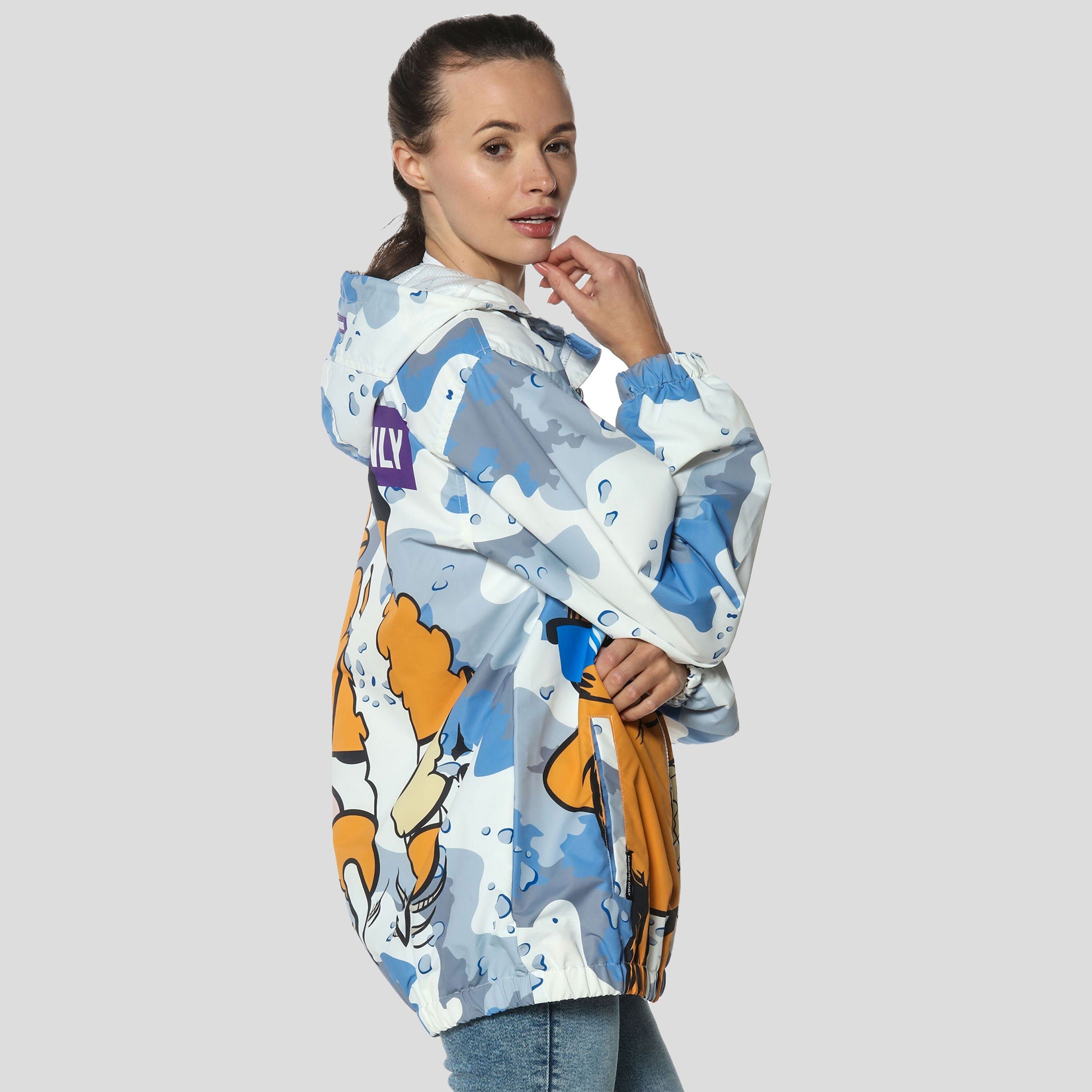 Women's Garfield Windbreaker Oversized Jacket - FINAL SALE sold by Members Only product image thumbnail 3
