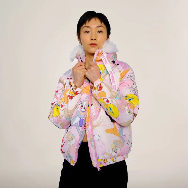 Women's Looney Tunes Snorkel Bomber Jacket - FINAL SALE sold by Members Only
