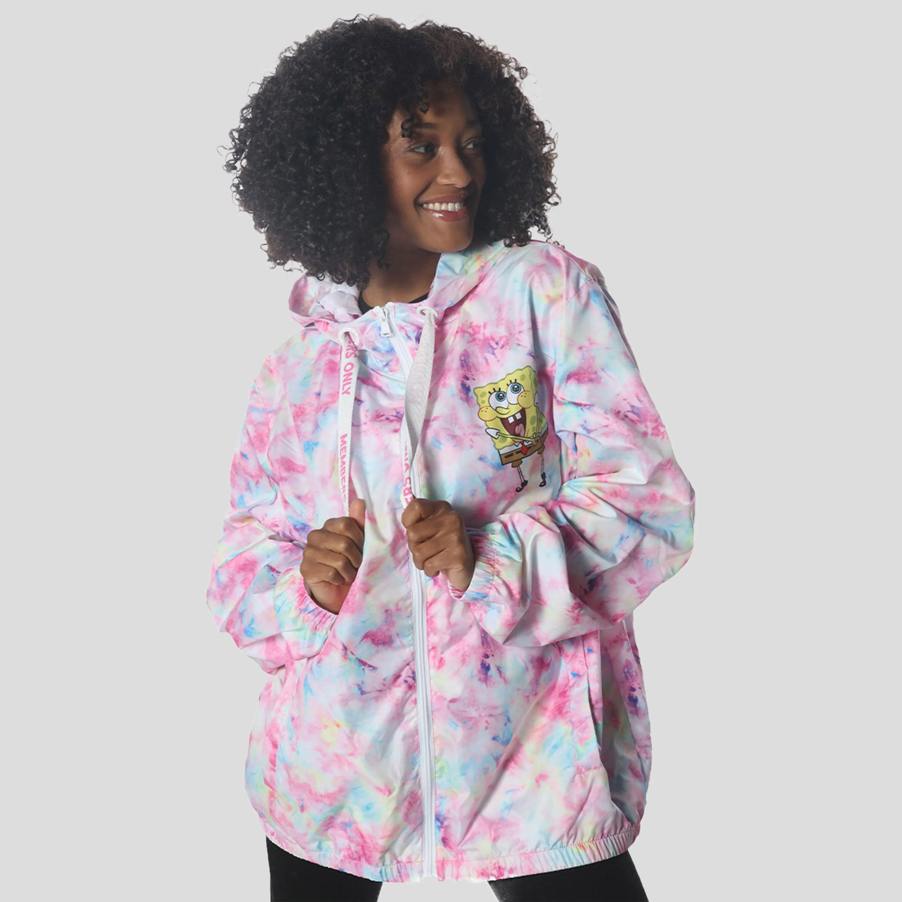 Women's SpongeBob Full Zip Jacket - FINAL SALE sold by Members Only product image thumbnail 2