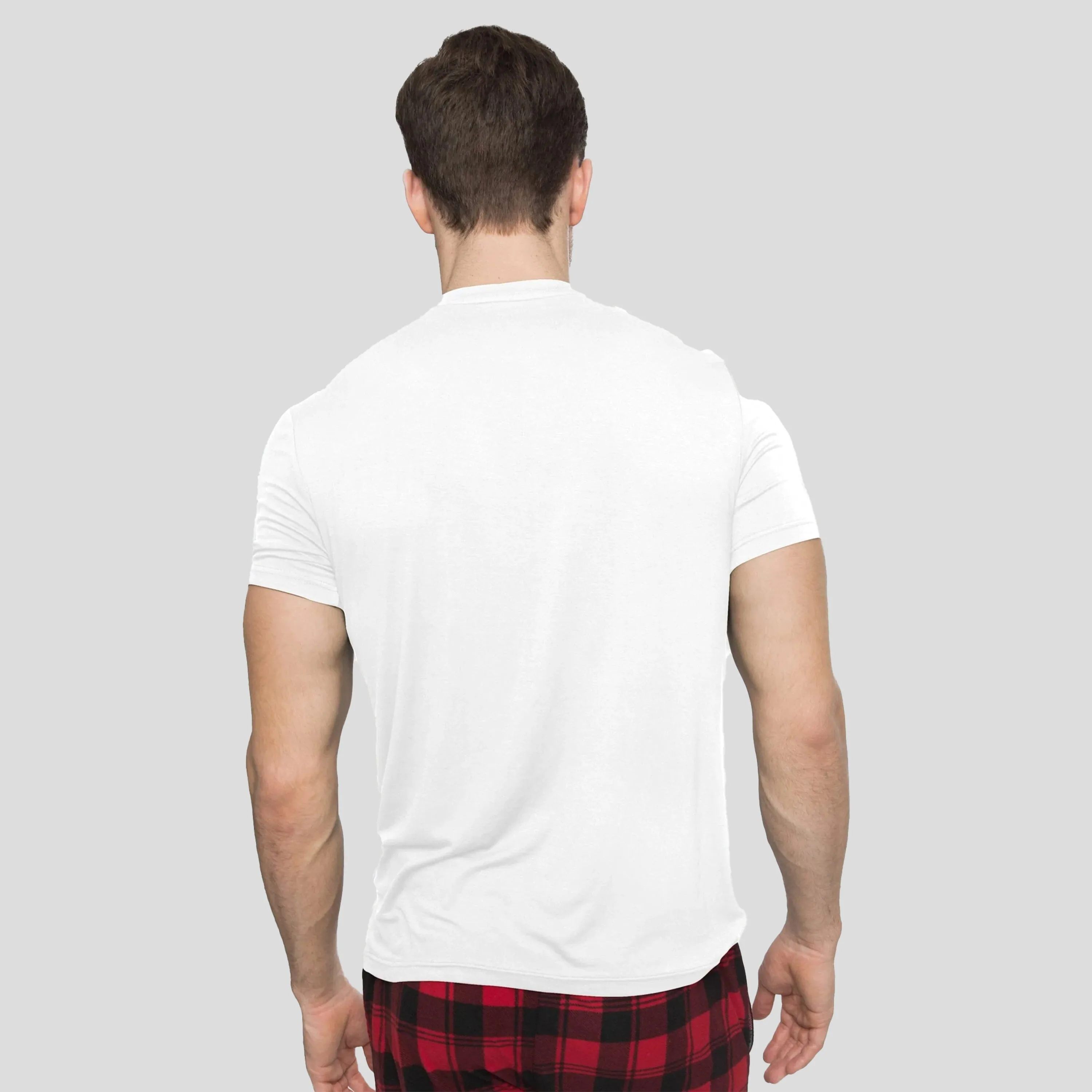 Men's 3PK Cotton Crew Neck T-Shirt - White - FINAL SALE sold by Members Only product image thumbnail 4