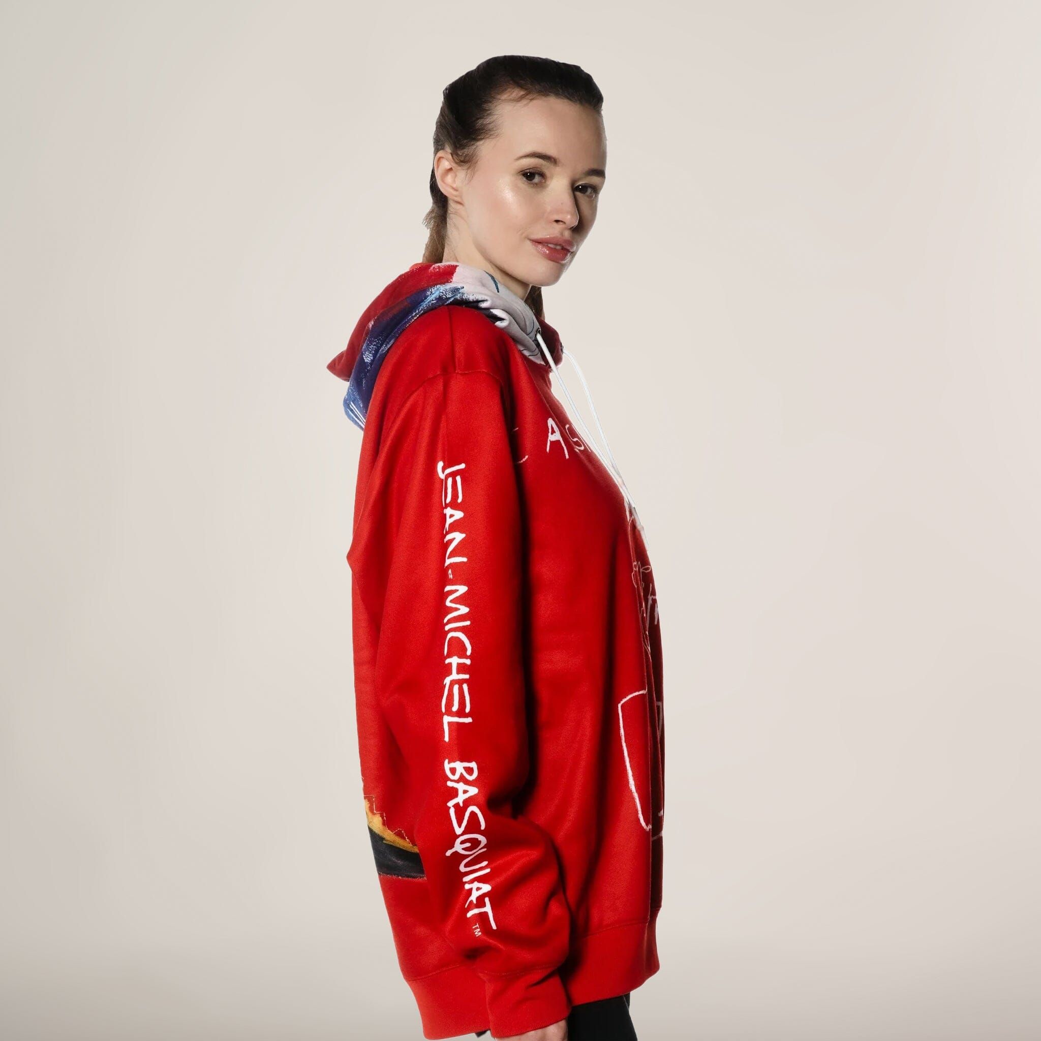 Women's Basquiat X Members Only Hoodie Oversized Jacket - FINAL SALE sold by Members Only product image thumbnail 4