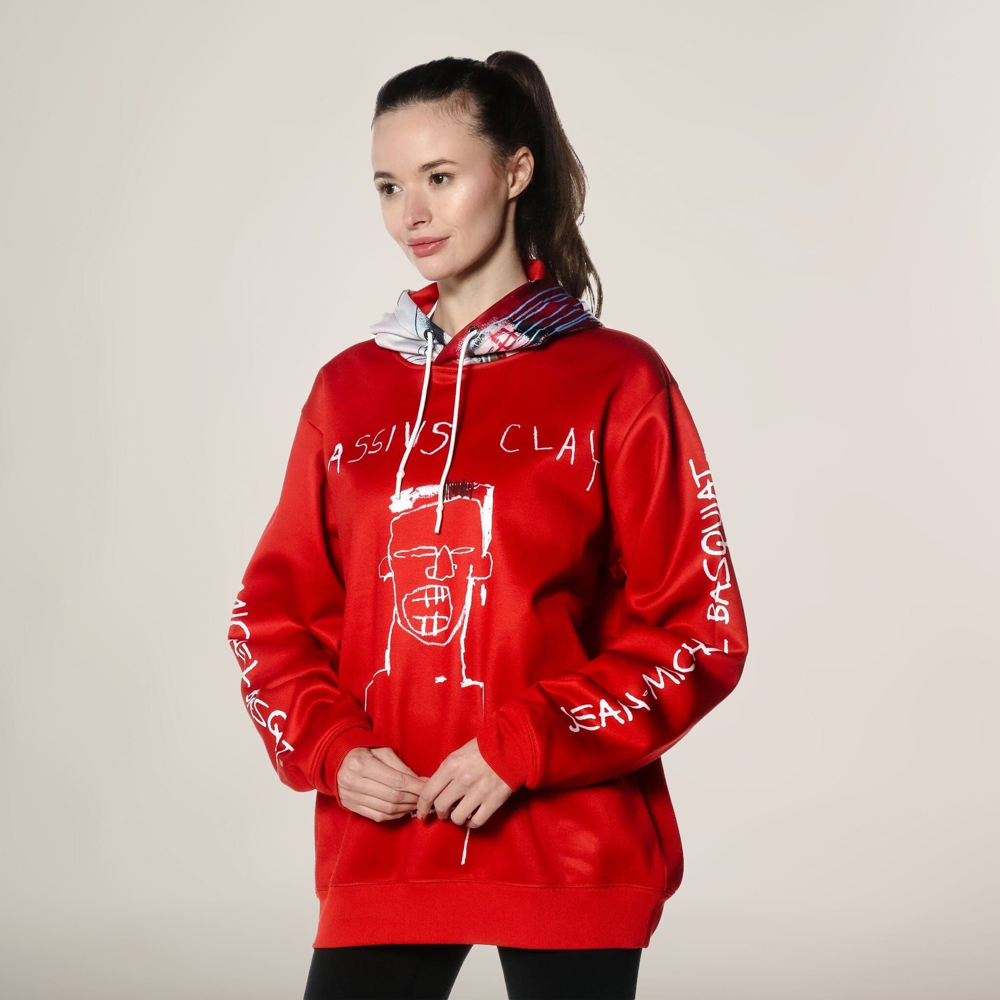 Women's Basquiat X Members Only Hoodie Oversized Jacket - FINAL SALE sold by Members Only product image thumbnail 5