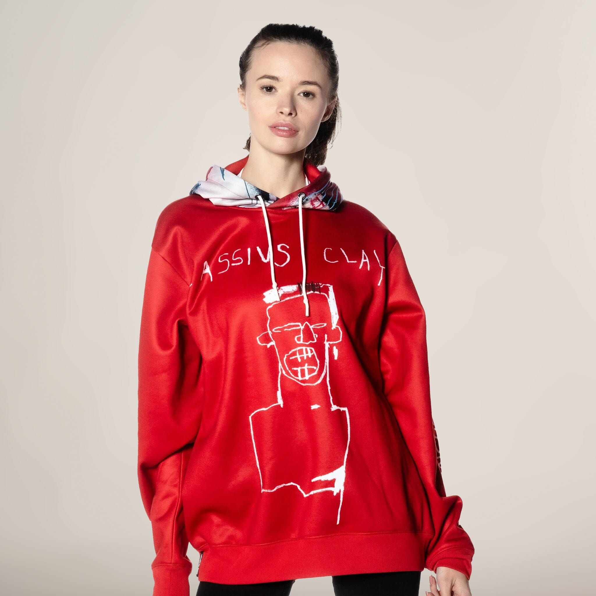 Women's Basquiat X Members Only Hoodie Oversized Jacket - FINAL SALE sold by Members Only