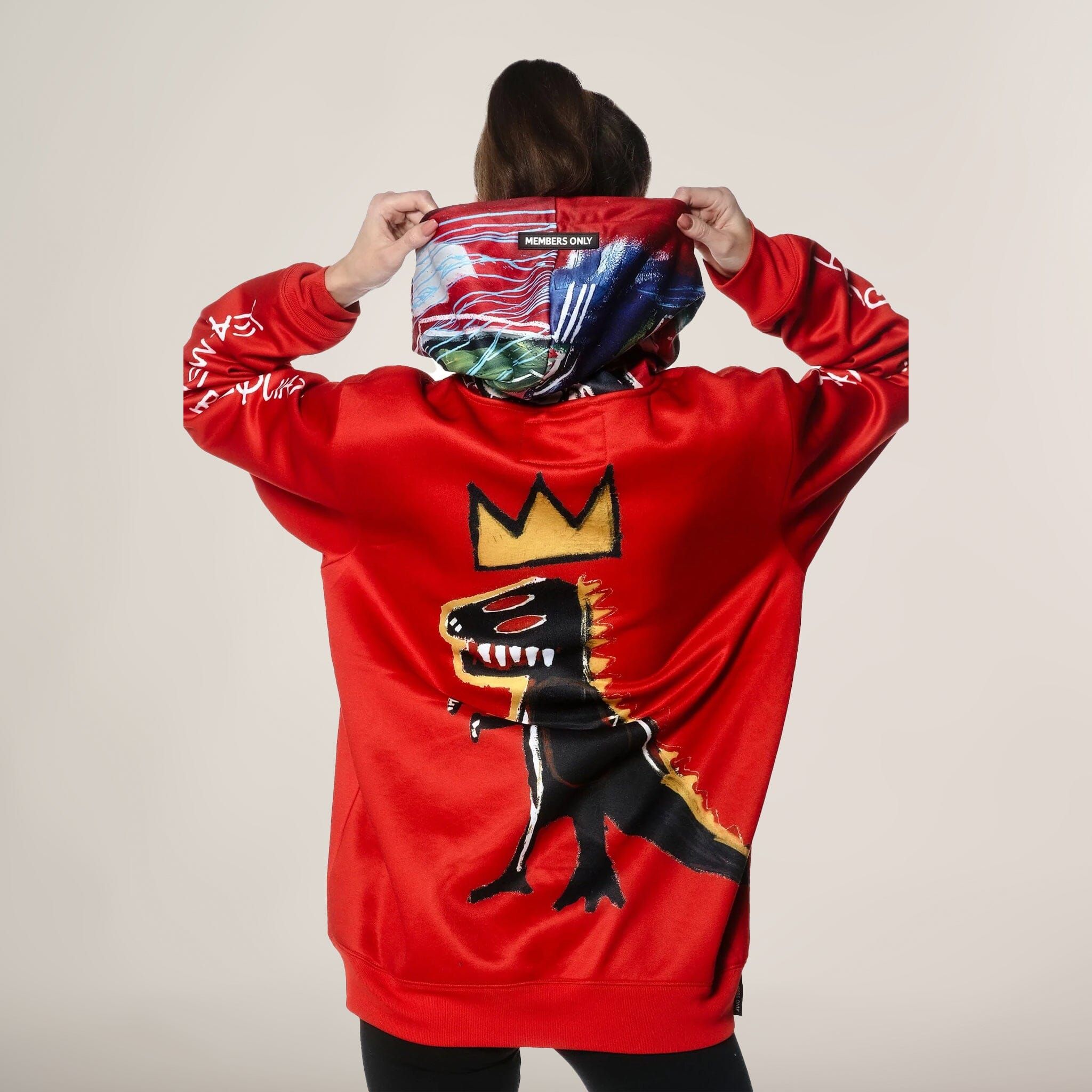 Women's Basquiat X Members Only Hoodie Oversized Jacket - FINAL SALE sold by Members Only product image thumbnail 3