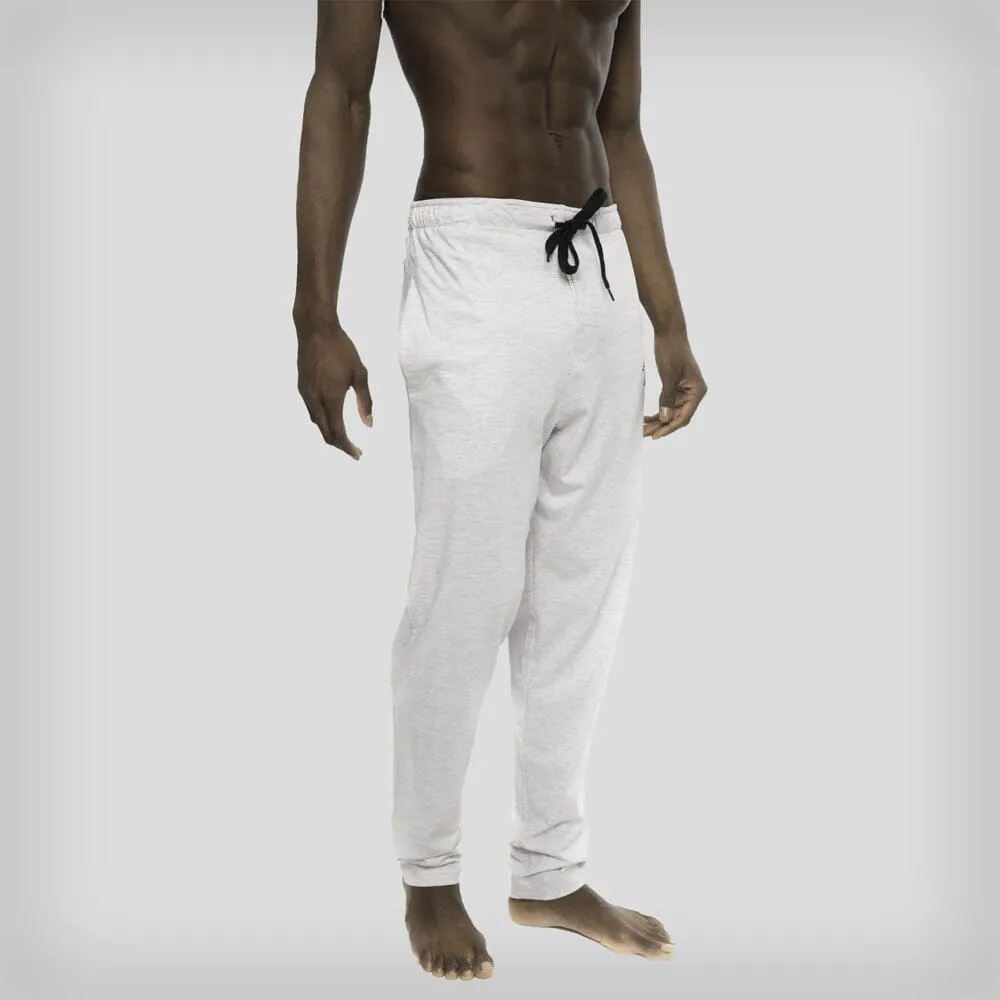 Men's Heather Contrast Elastic Sleep Pants - Grey Black - FINAL SALE sold by Members Only