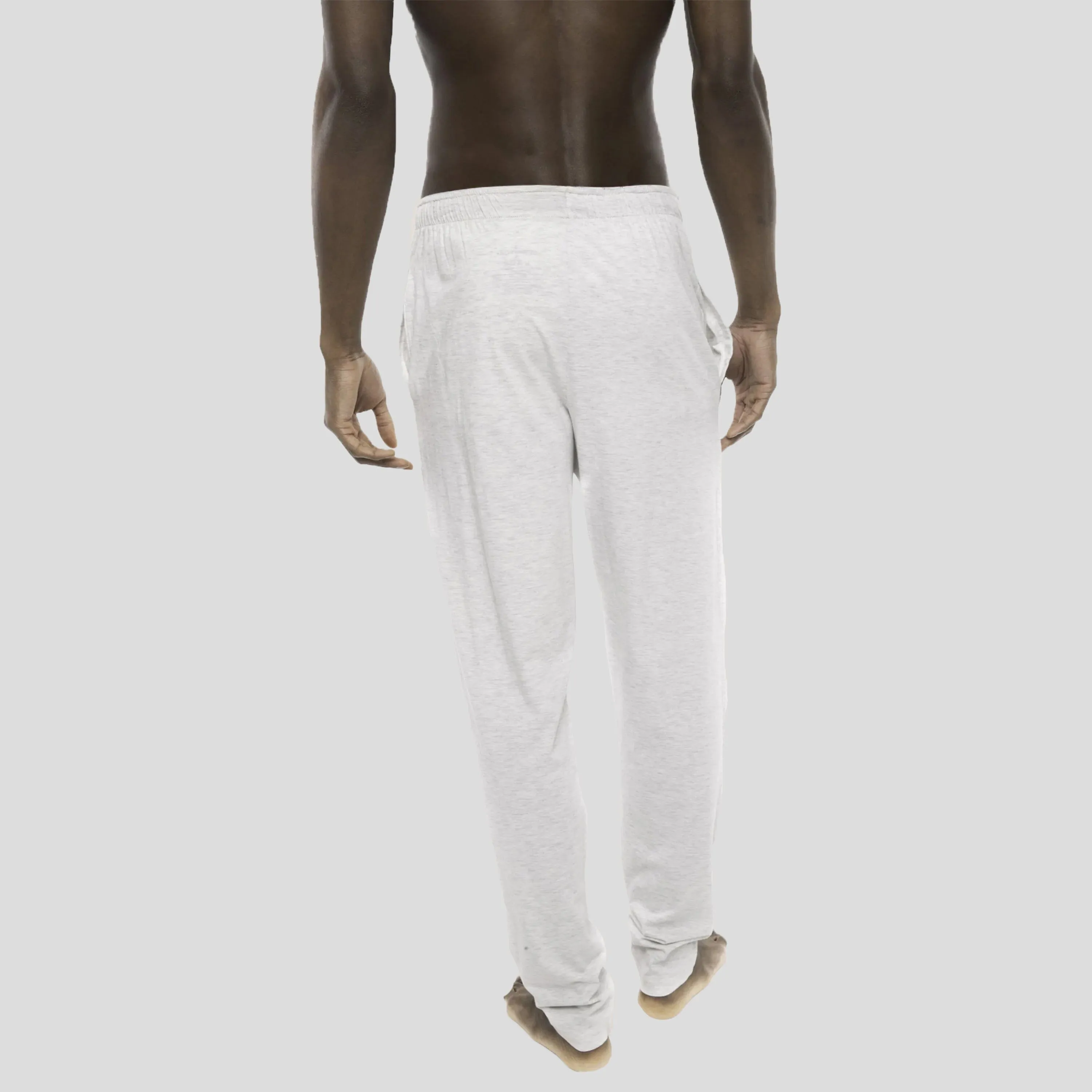 Men's Heather Contrast Elastic Sleep Pants - Grey Black - FINAL SALE sold by Members Only product image thumbnail 3