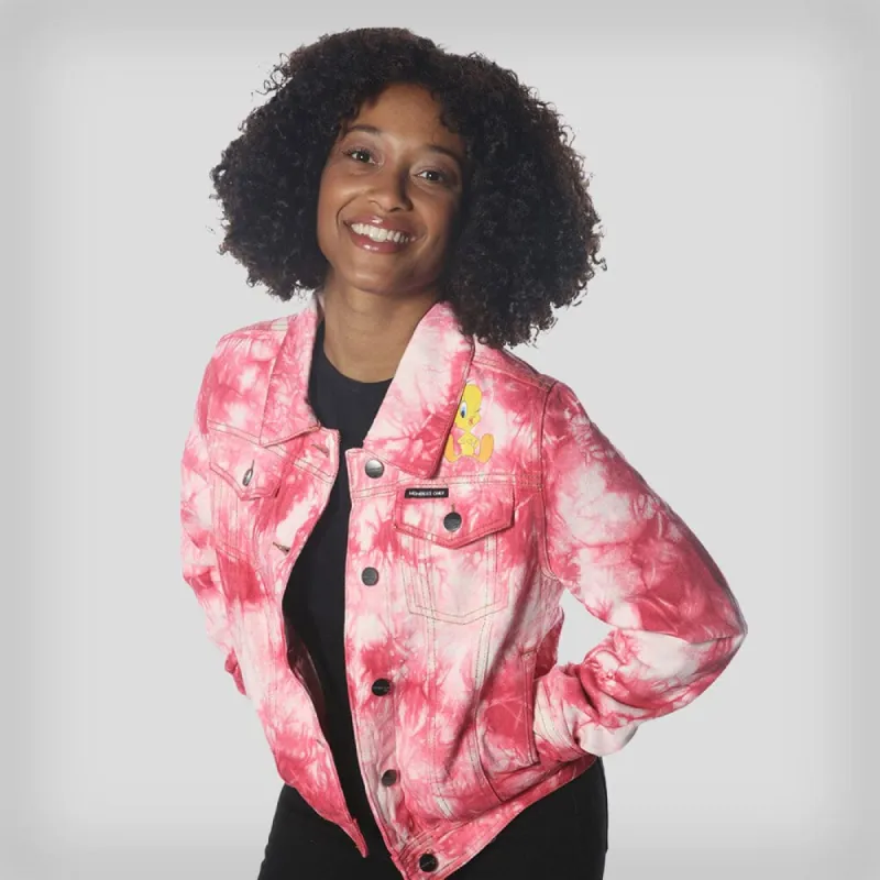 Women's Bull Denim Looney Tunes Trucker Jacket - FINAL SALE sold by Members Only