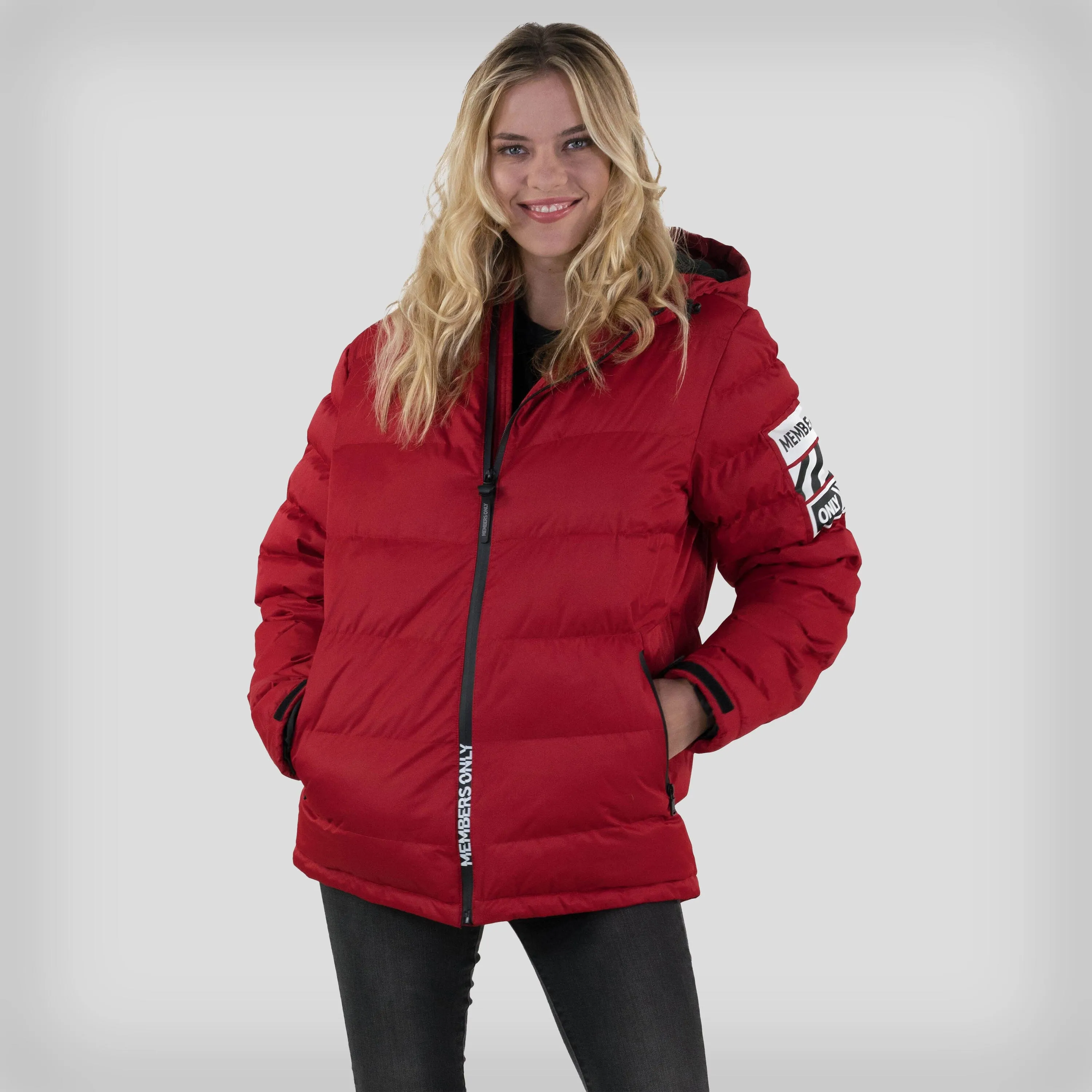 Women's Twill Puffer Oversized Jacket - FINAL SALE sold by Members Only