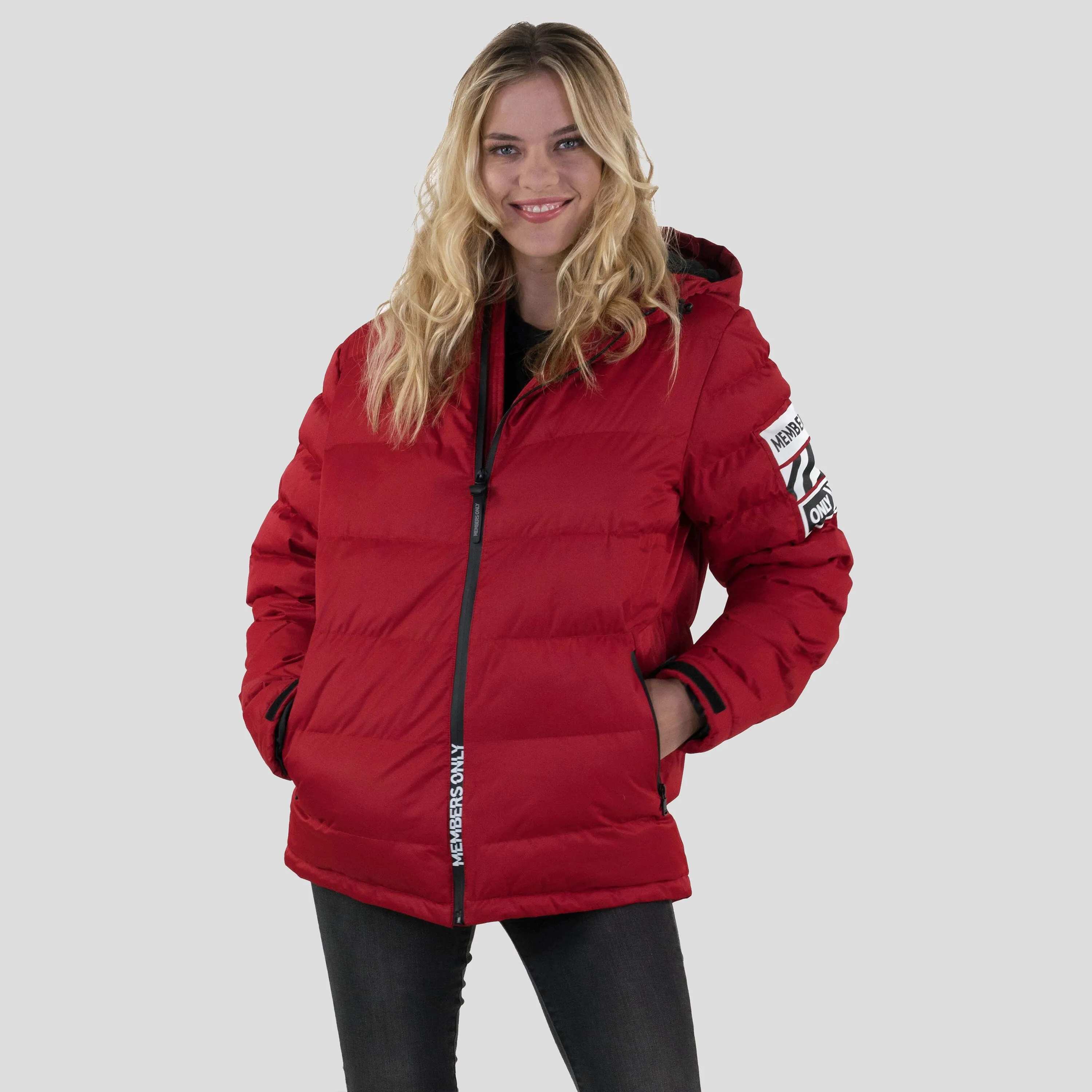 Women's Twill Puffer Oversized Jacket - FINAL SALE sold by Members Only product image thumbnail 2