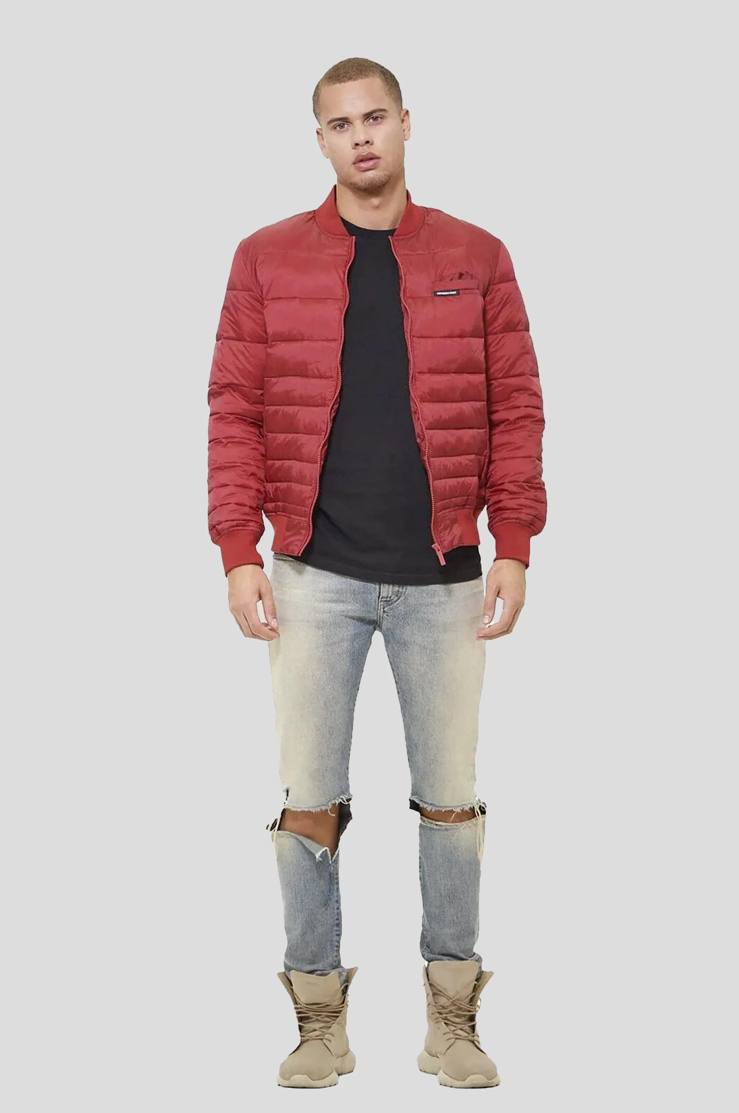 Men's Solid Puffer Jacket - FINAL SALE sold by Members Only product image thumbnail 5