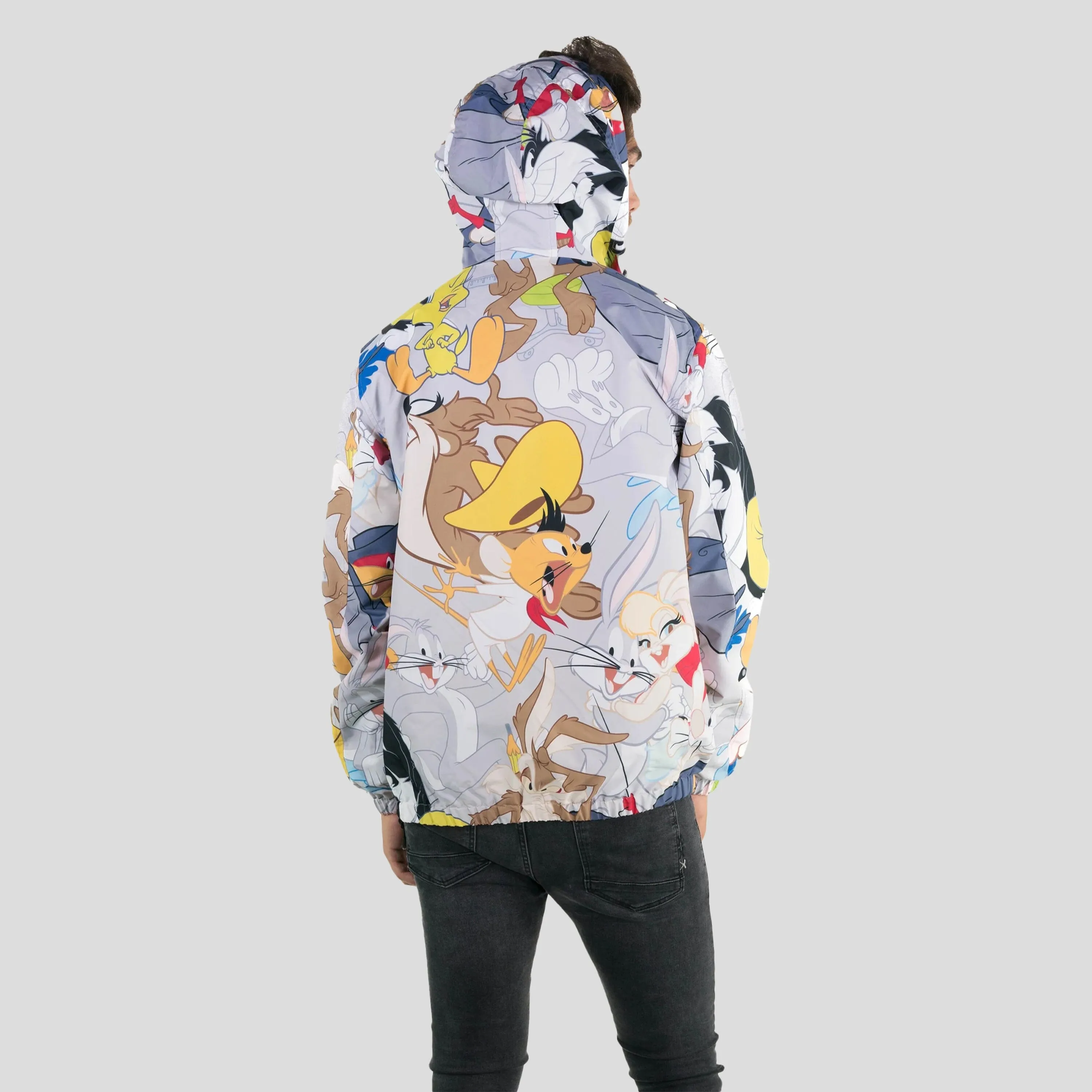 Men's Looney Tunes Print Popover Jacket - FINAL SALE sold by Members Only product image thumbnail 3