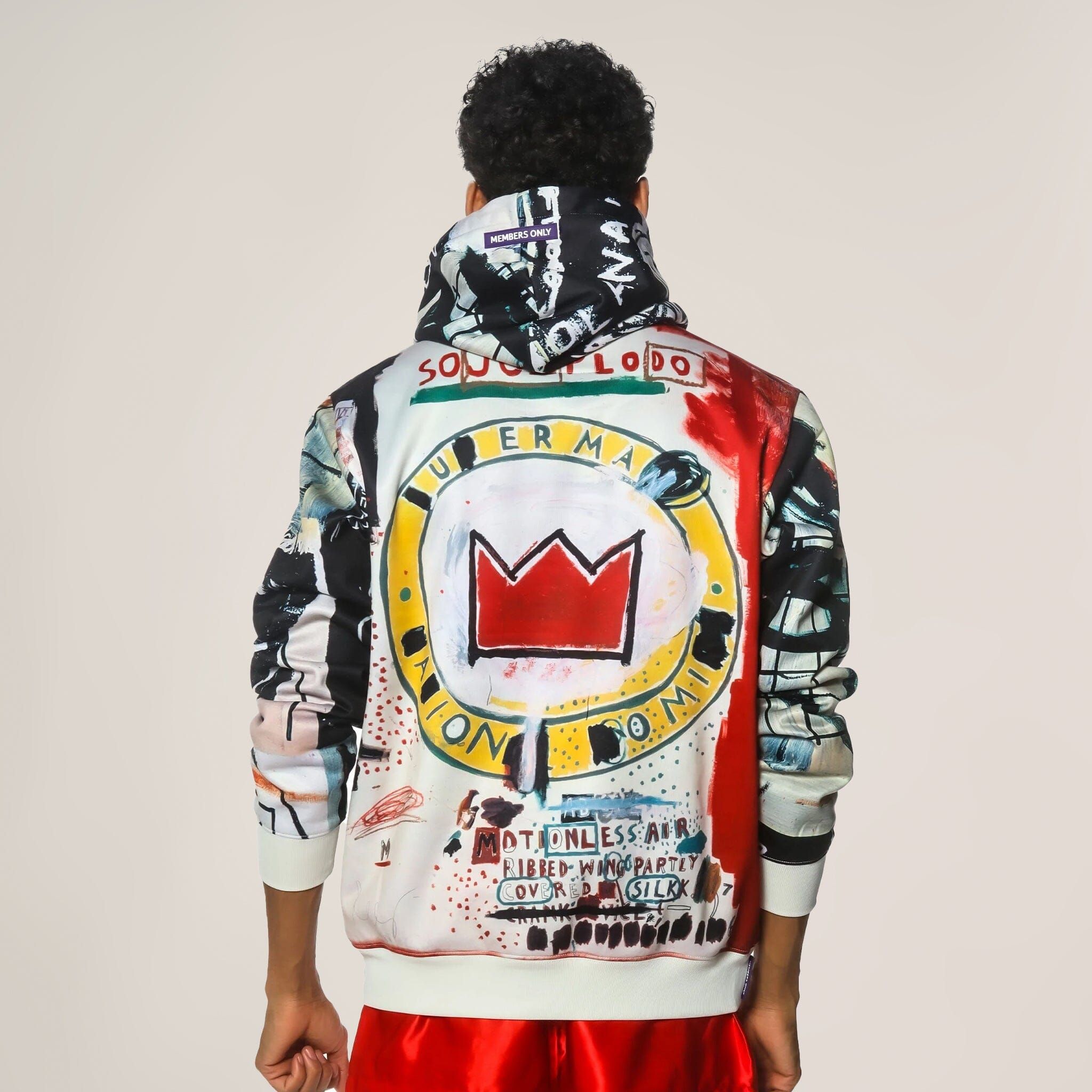 Men's Basquiat X Members Only Hoodie Jacket - FINAL SALE sold by Members Only product image thumbnail 3