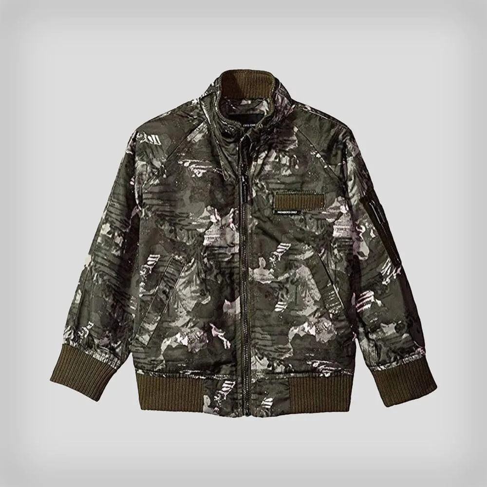 Girl's Elongated Satin Boyfriend Bomber Jacket - FINAL SALE sold by Members Only