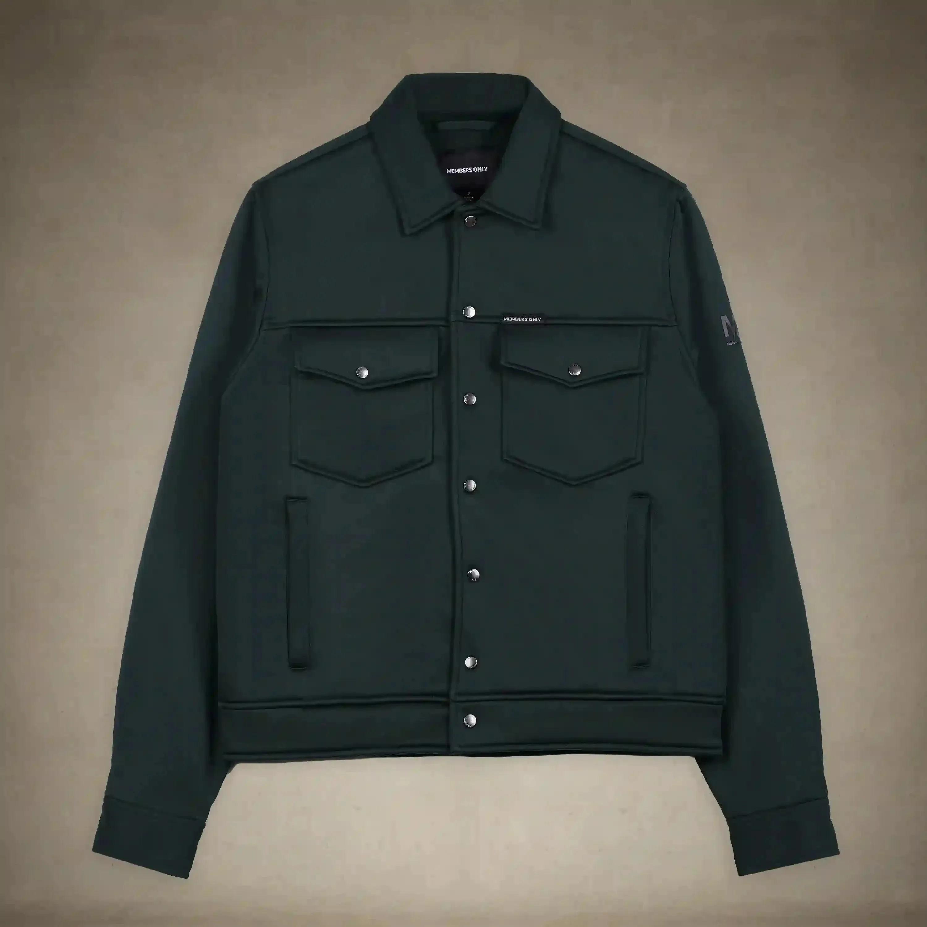 Men's Soft Shell Shirt Jacket sold by Members Only product image thumbnail 4