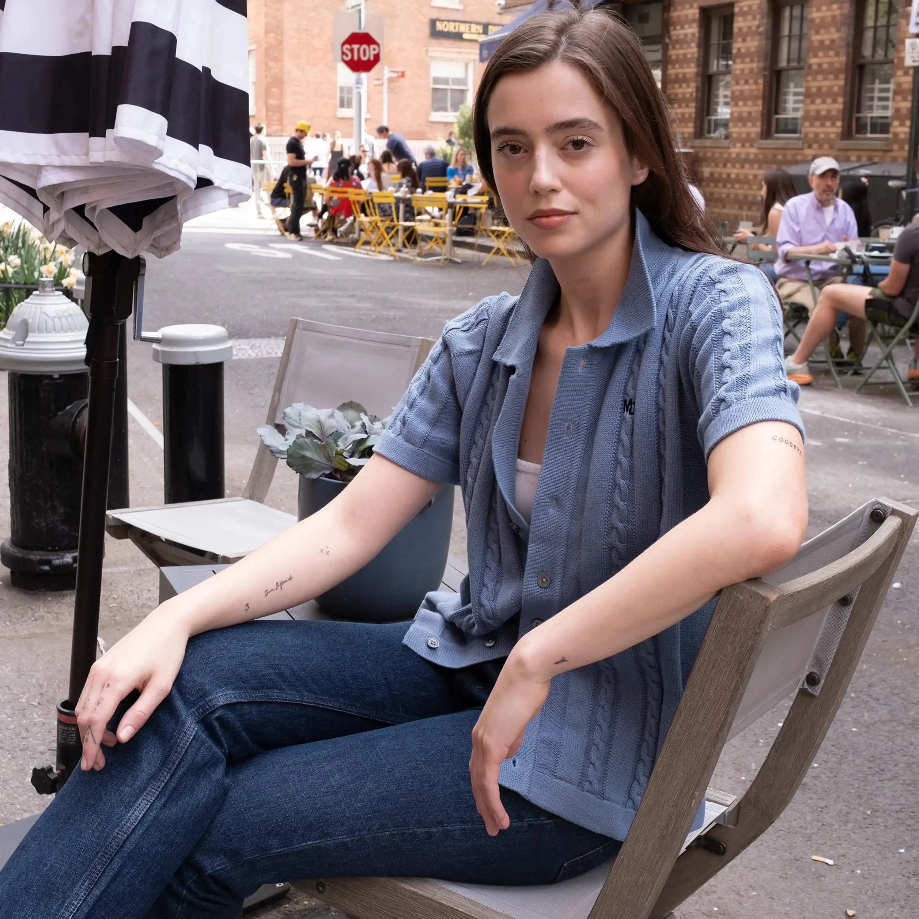 Women's JC Polo Cable Sweater sold by Members Only